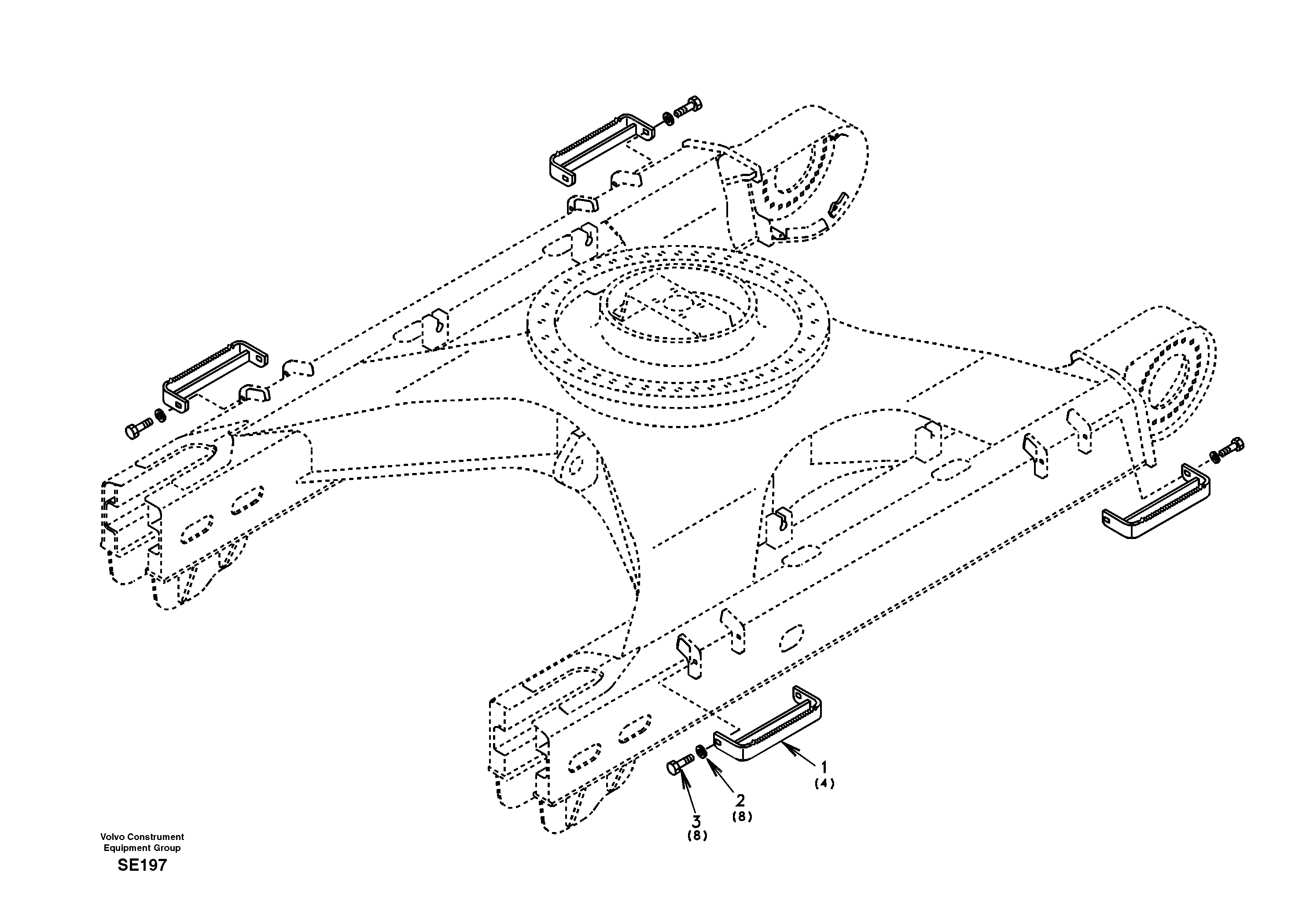 Foot step — volvo parts diagram