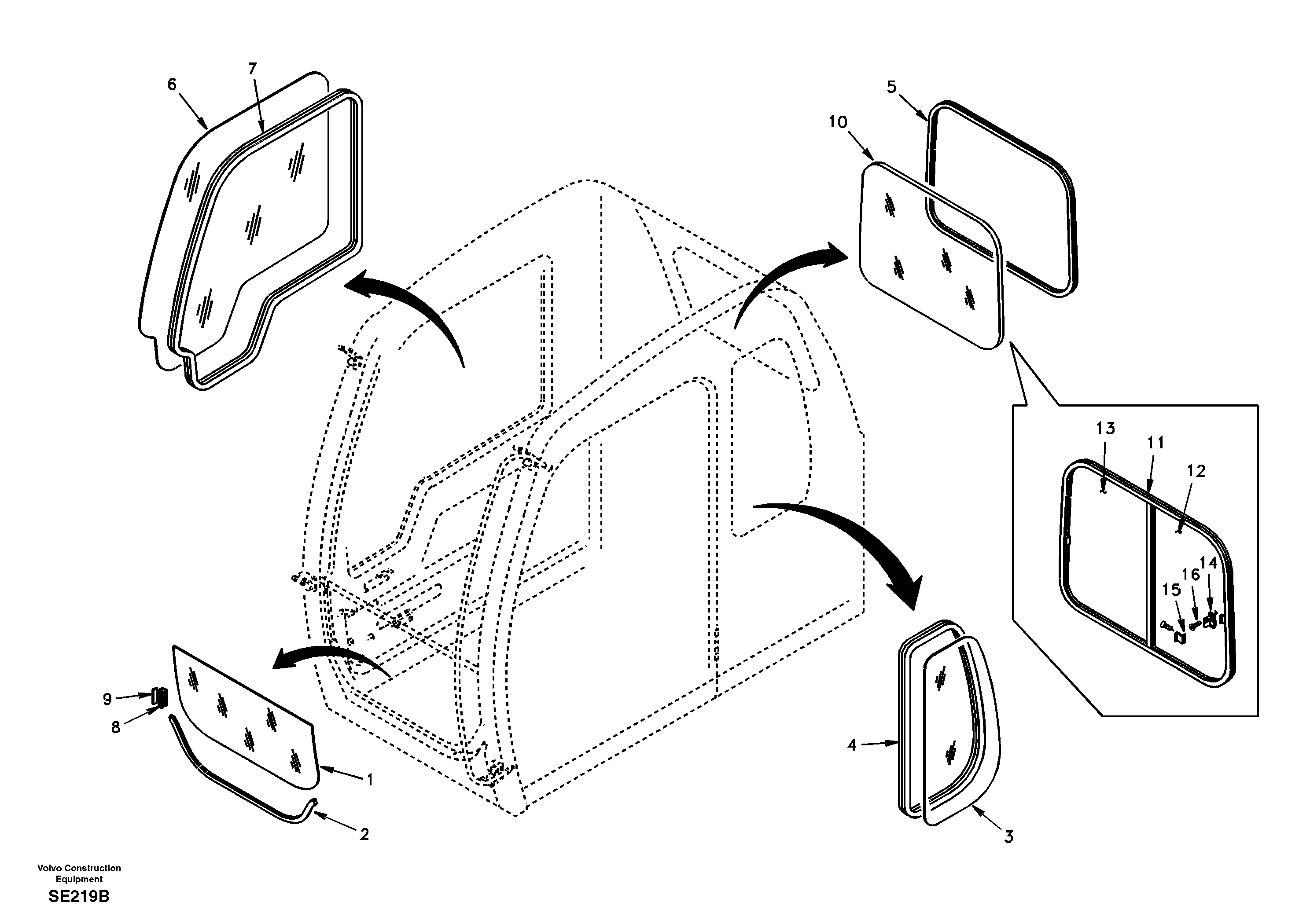 Windows — volvo parts diagram