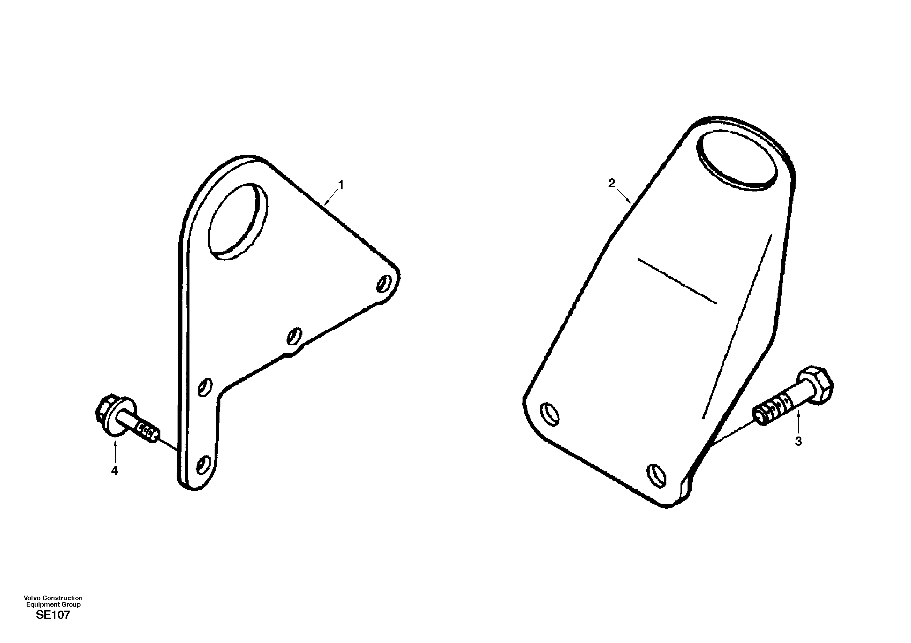 Lifting eye — volvo parts diagram