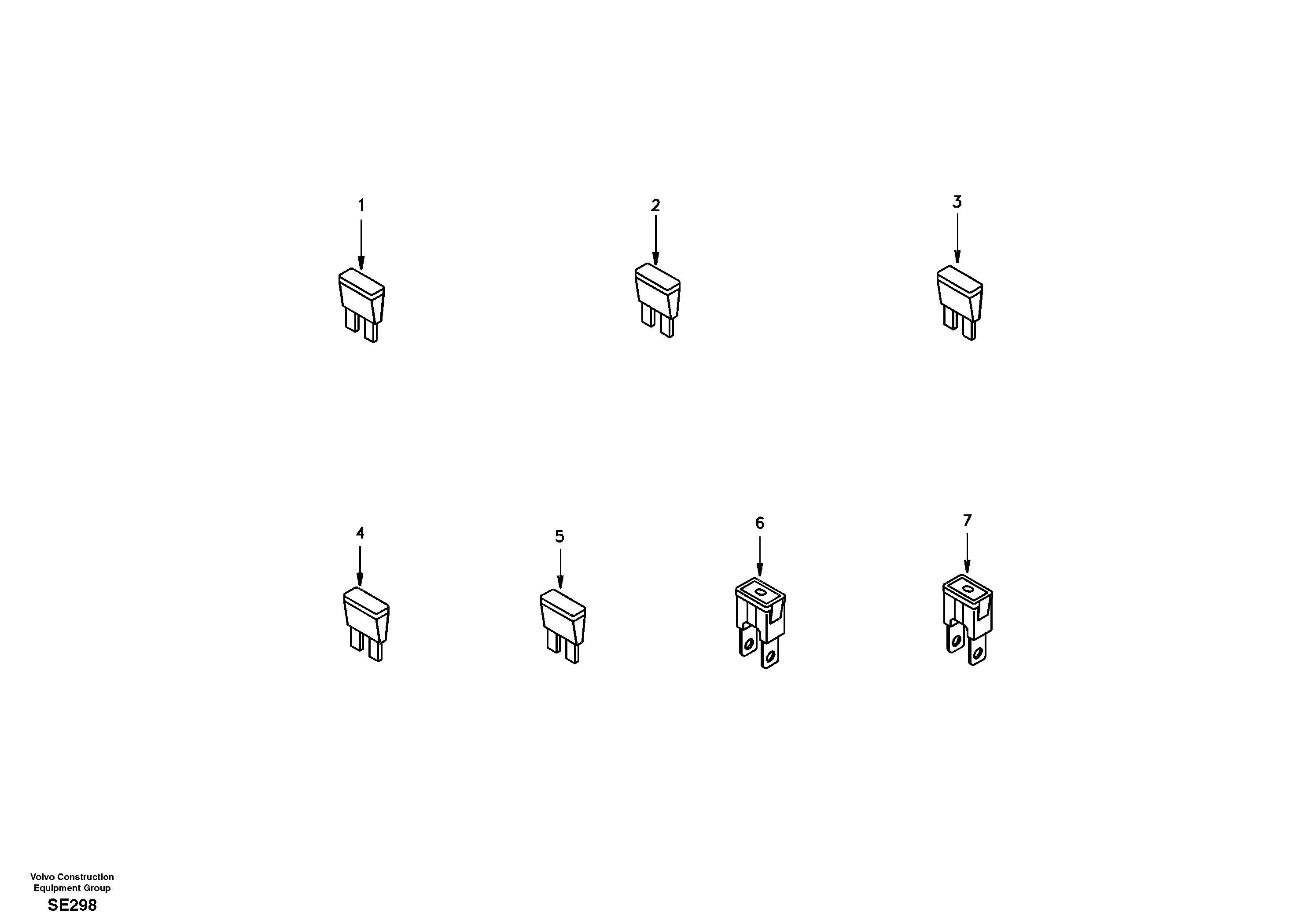 Spare parts kit — volvo parts diagram