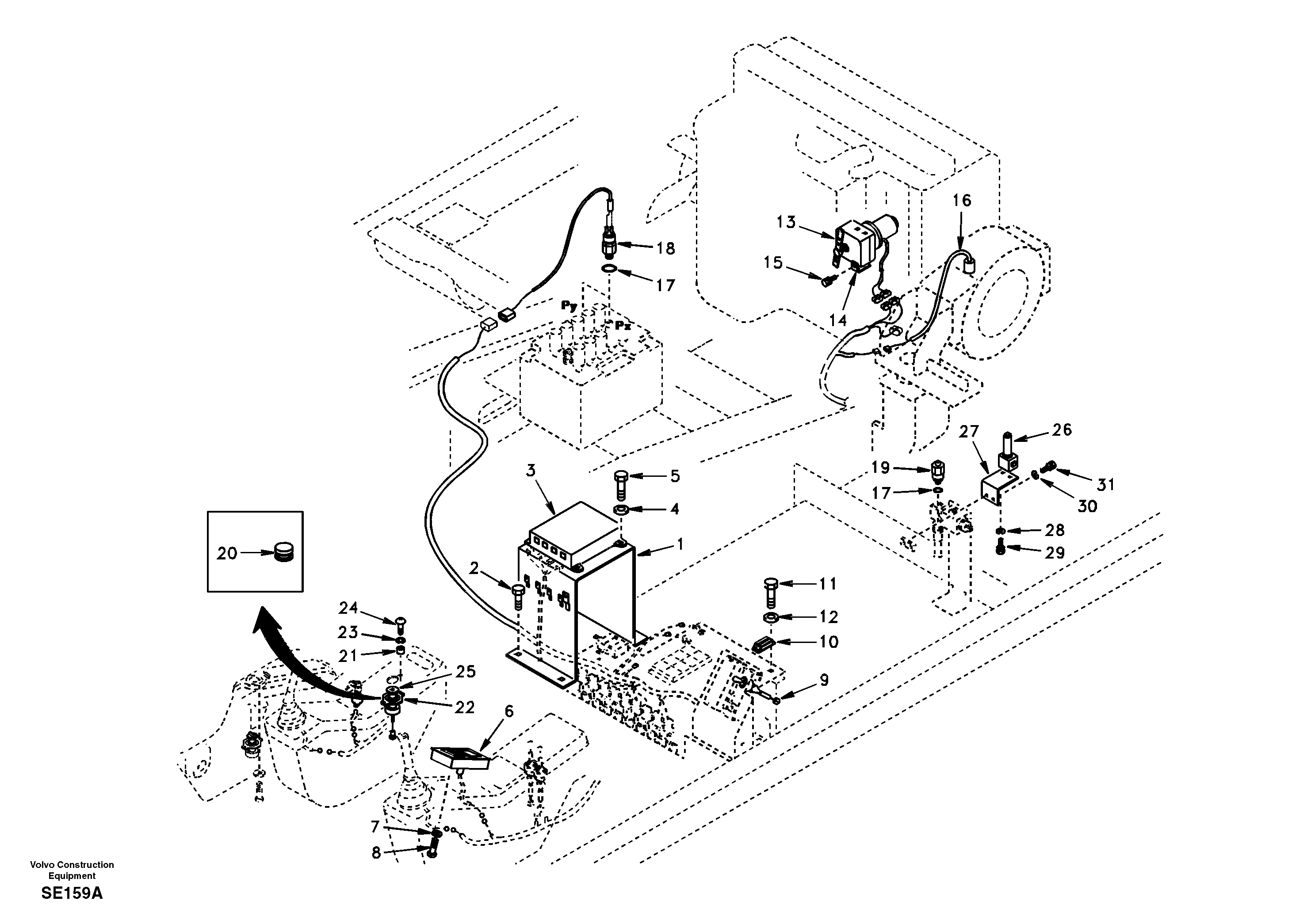 Automatic Speed control — volvo parts diagram