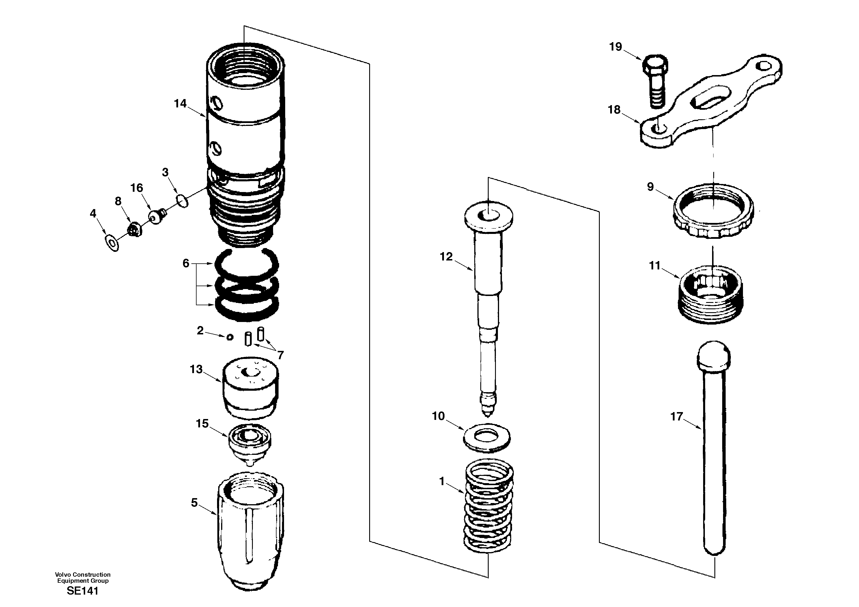 Injector — volvo parts diagram