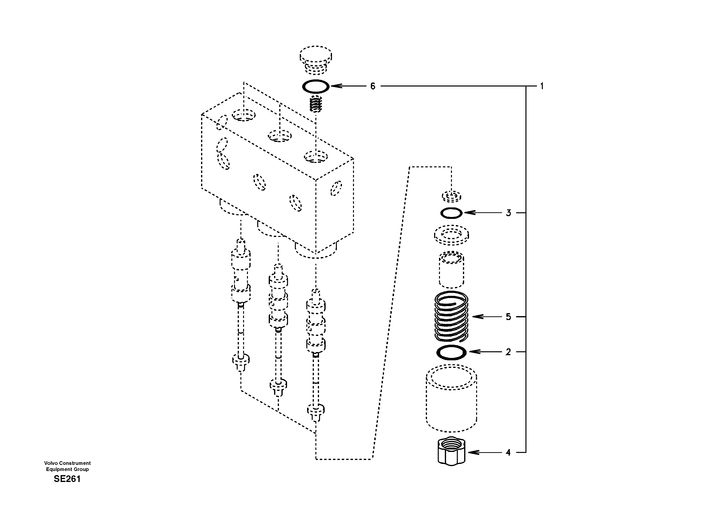 Servo system, solenoid valve — volvo parts diagram