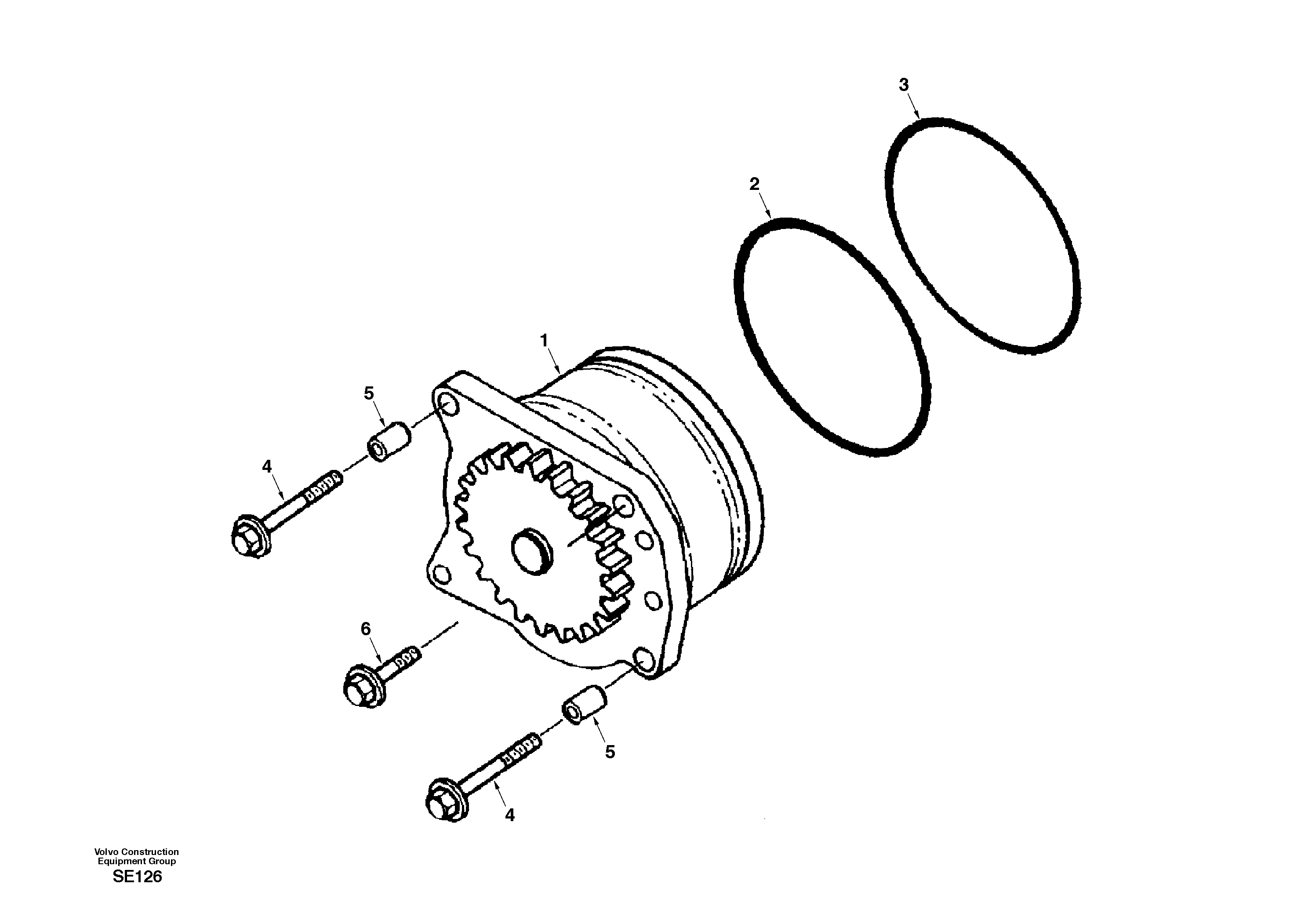 Oil pump — volvo parts diagram