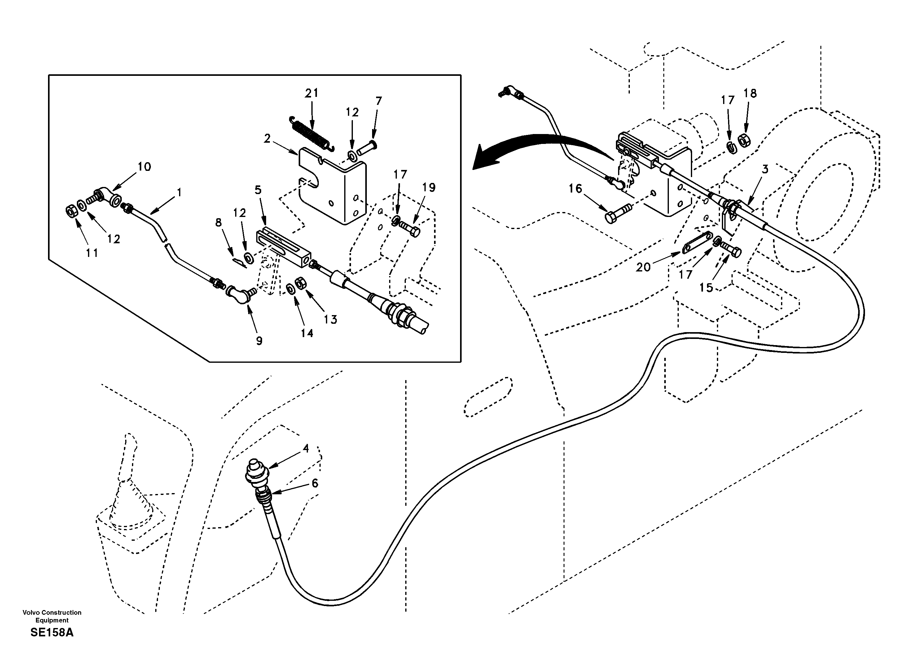 Speed control — volvo parts diagram