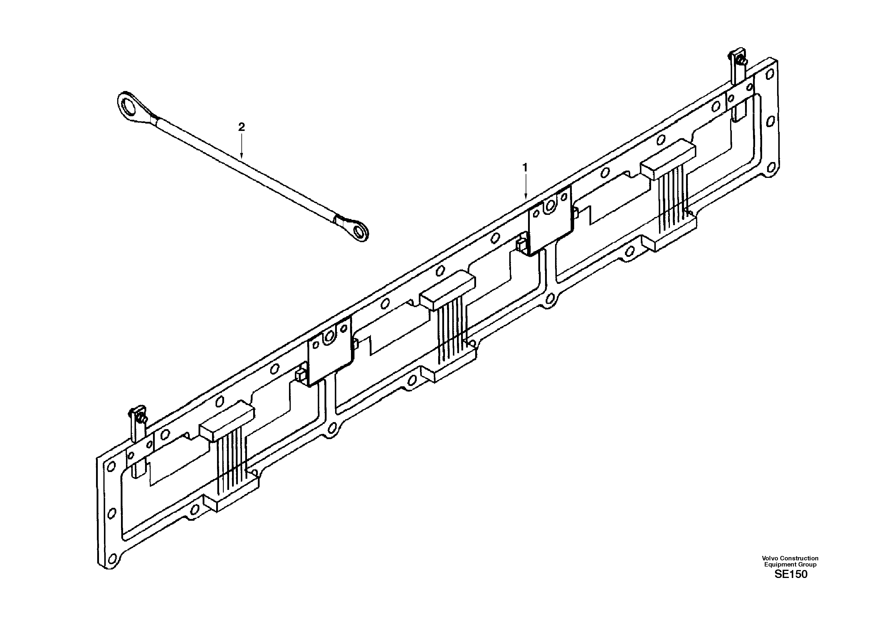 Inlet air heater — volvo parts diagram