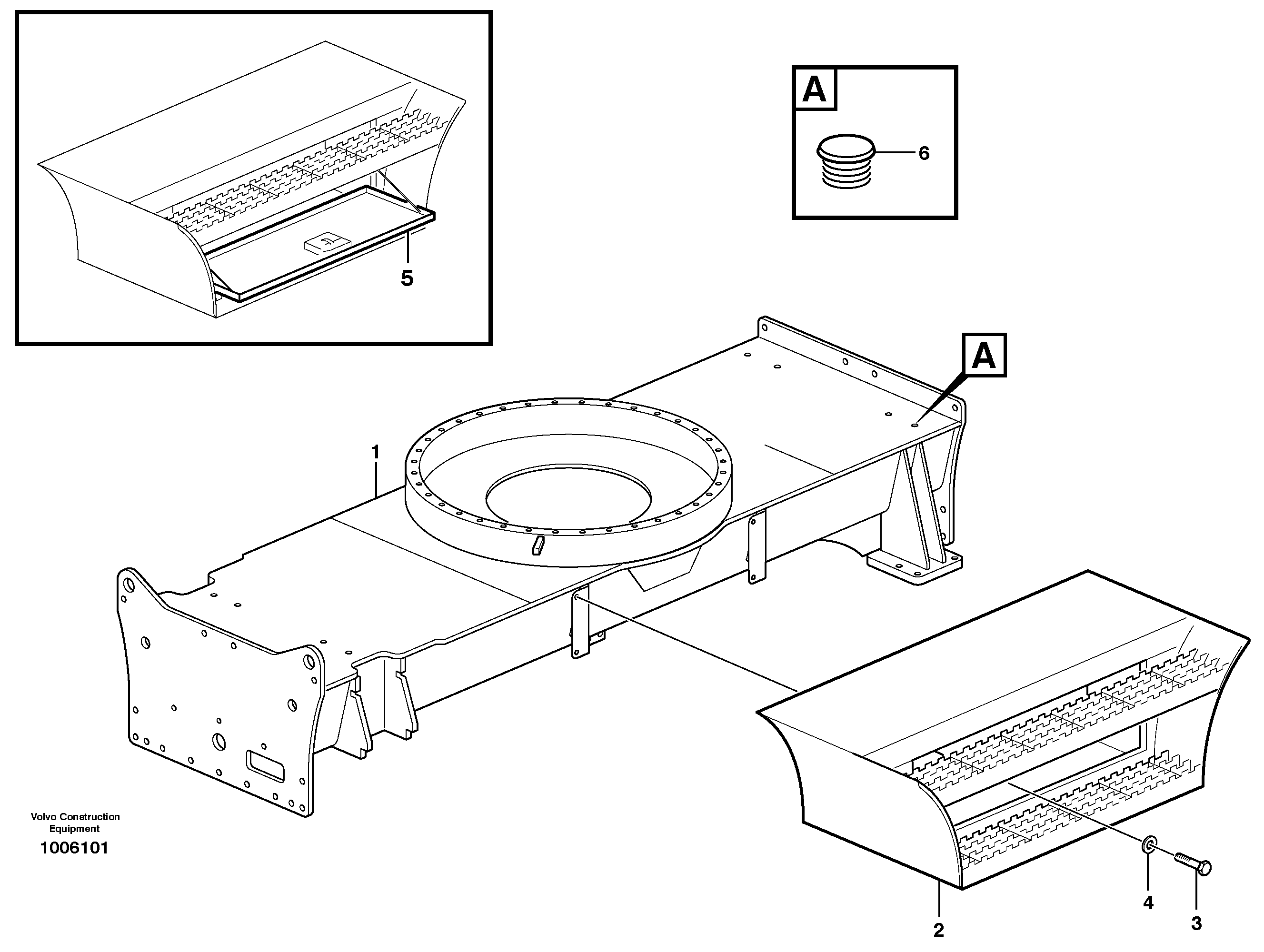 Undercarriage — volvo parts diagram
