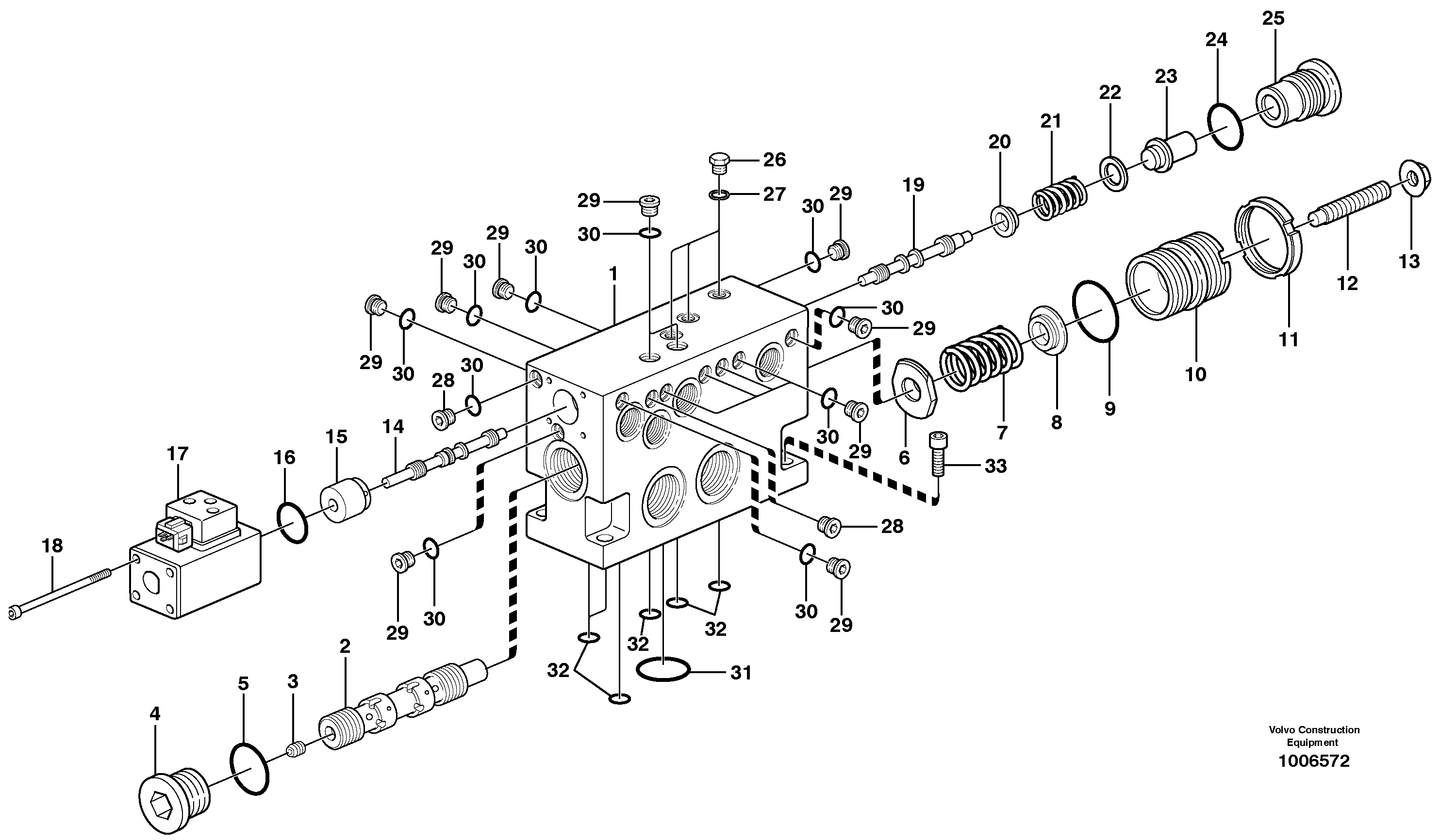 Valve  14312156 — volvo parts diagram