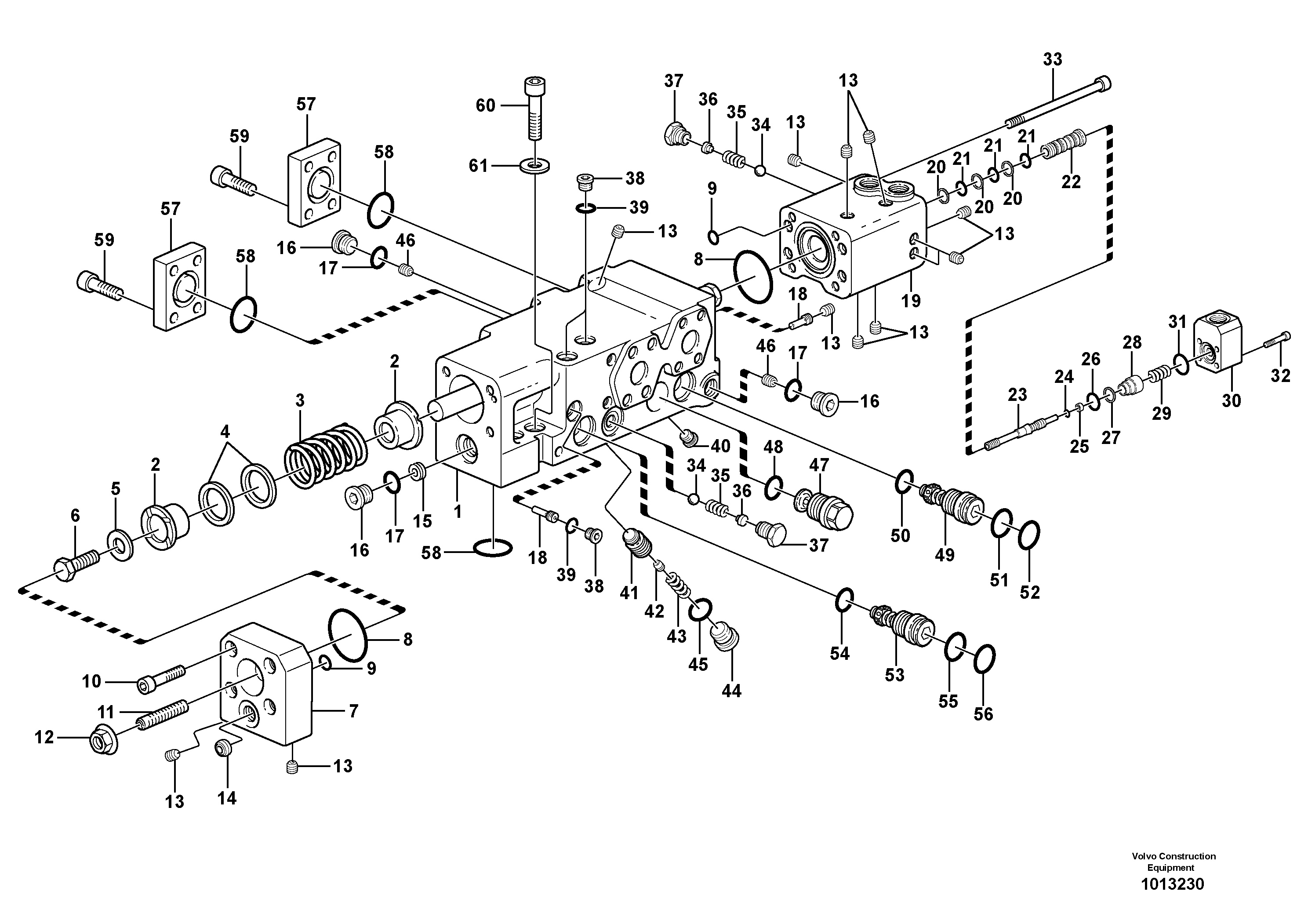 Control valve — volvo parts diagram