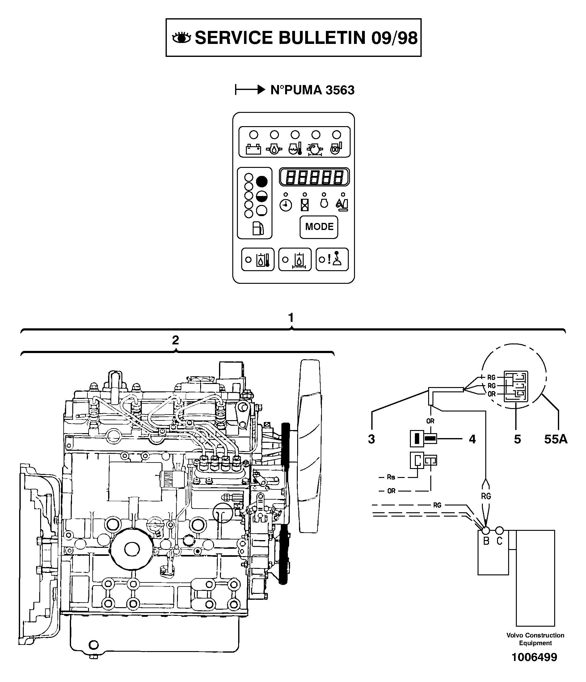 Diesel engine — volvo parts diagram