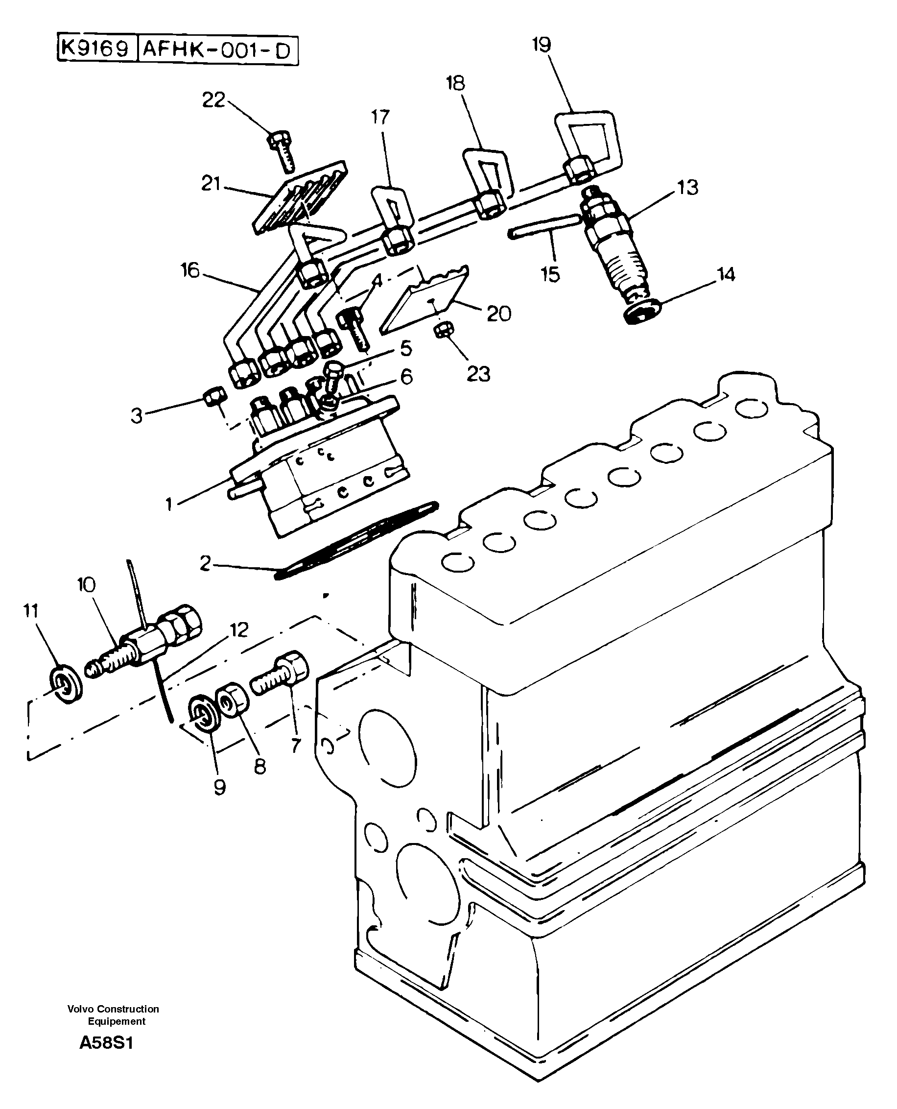 Fuel injection equipment ( diesel ) — volvo parts diagram