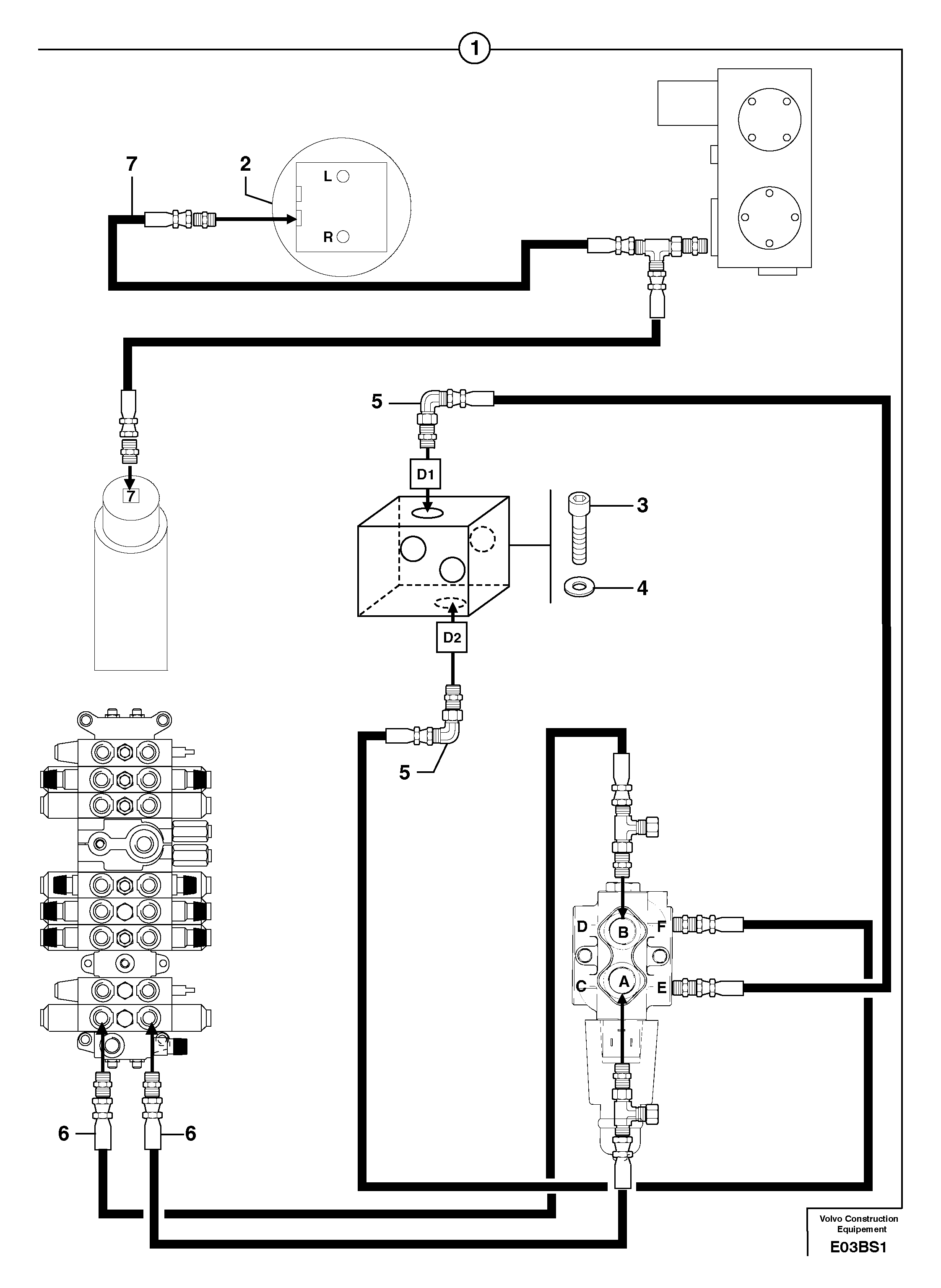 Slewing motion control drive ( kit ) — volvo parts diagram