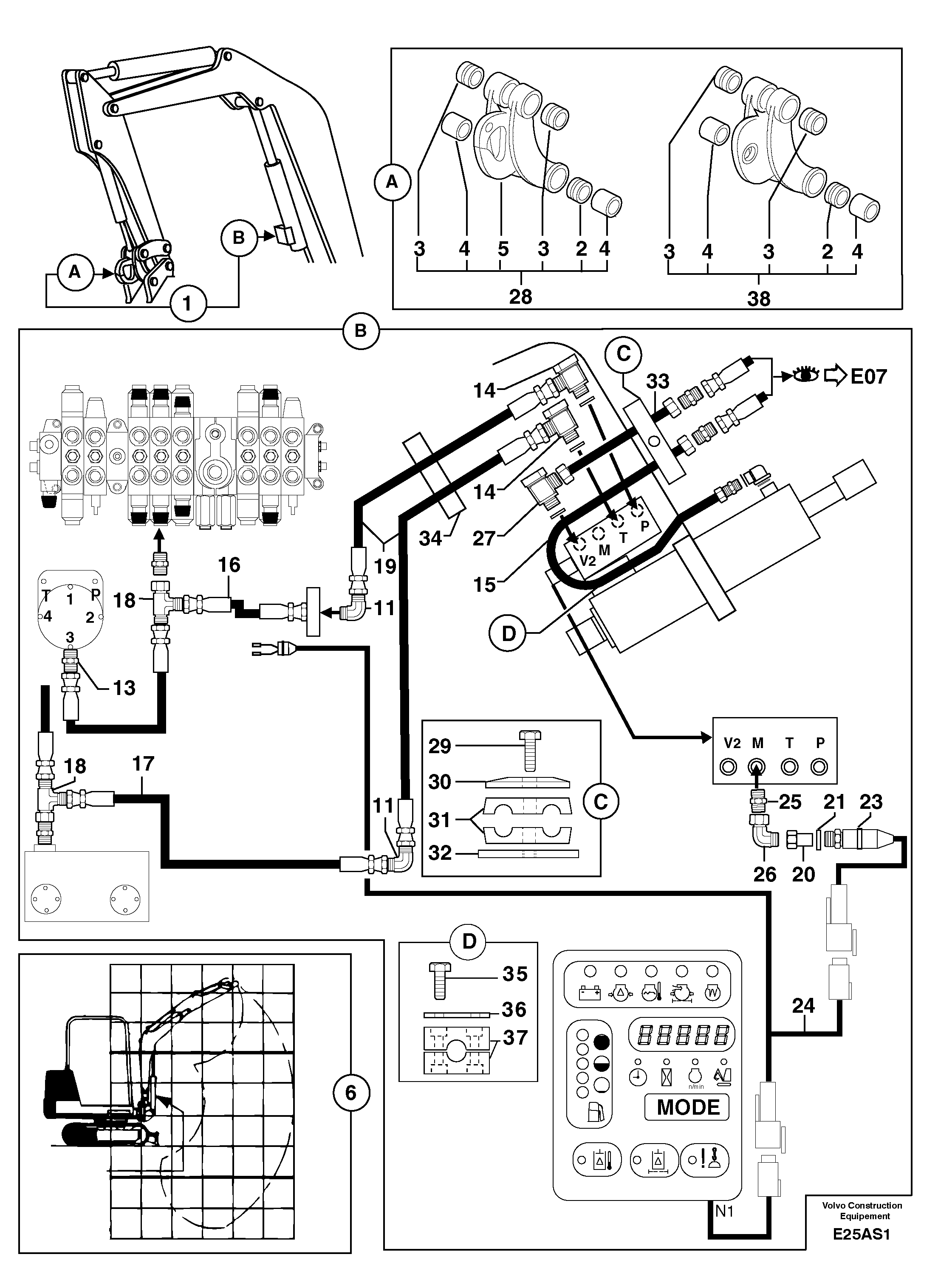 Handling operations kit / with Puma / Ce — volvo parts diagram