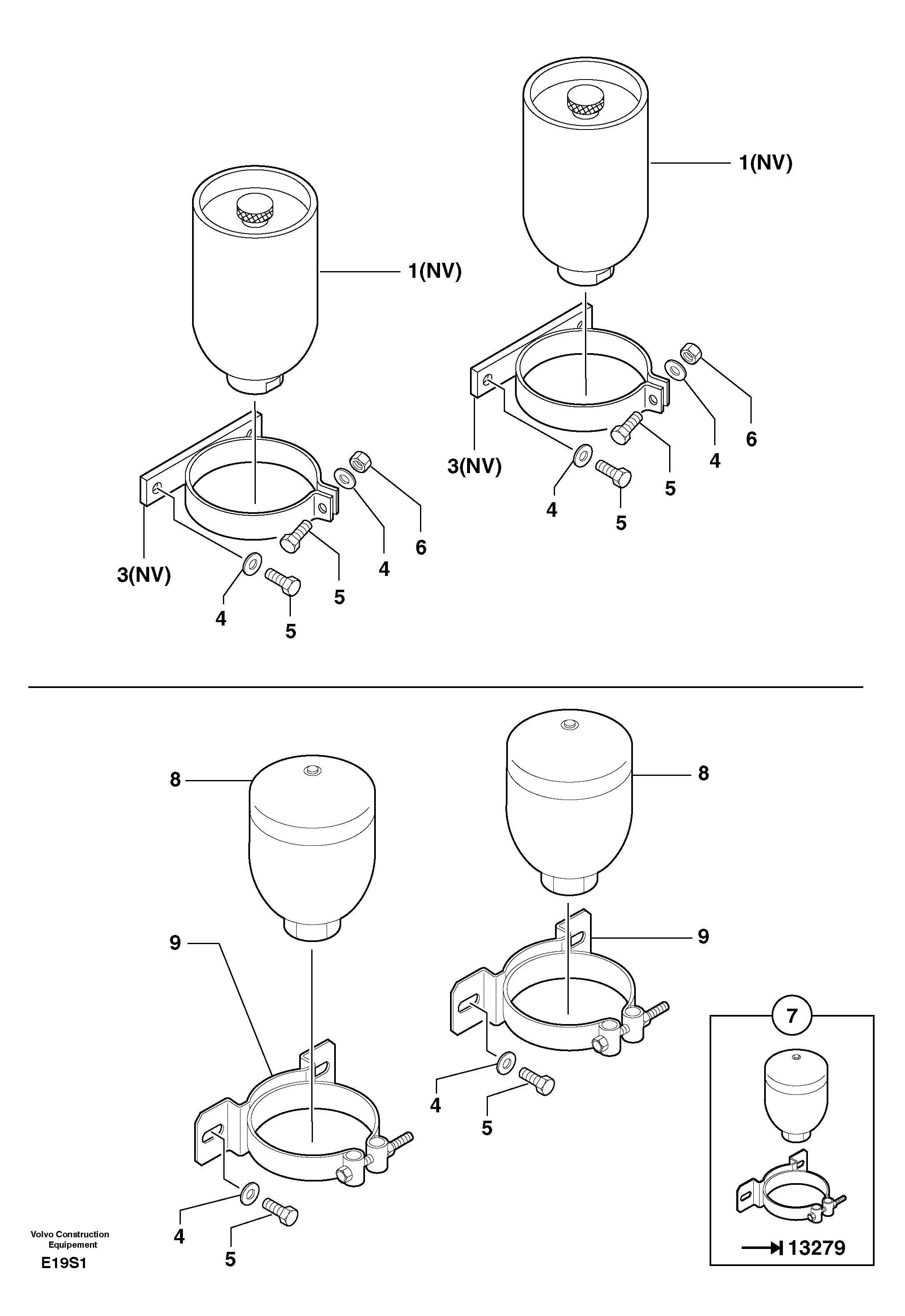 Accumulator — volvo parts diagram