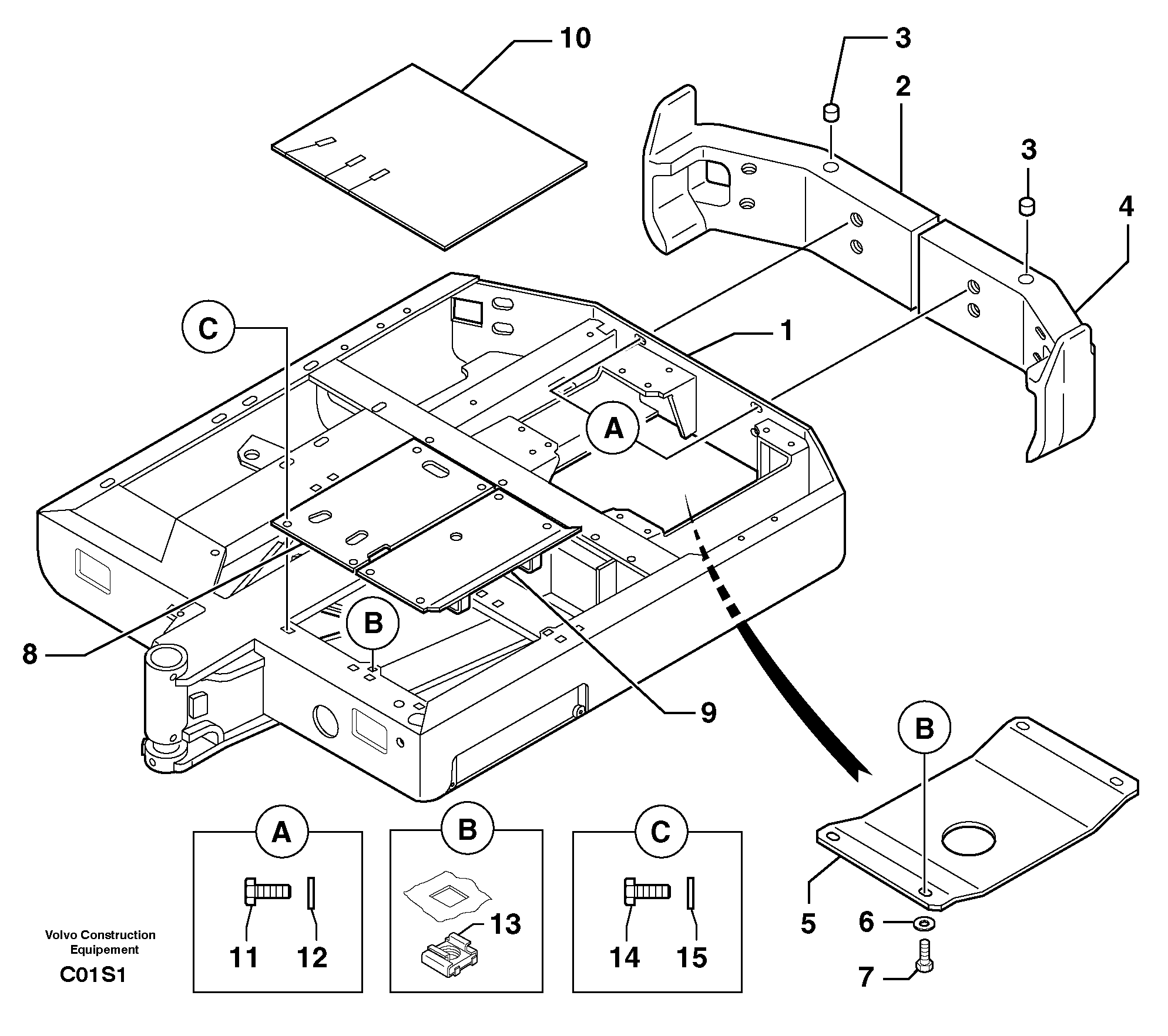 Platform — volvo parts diagram