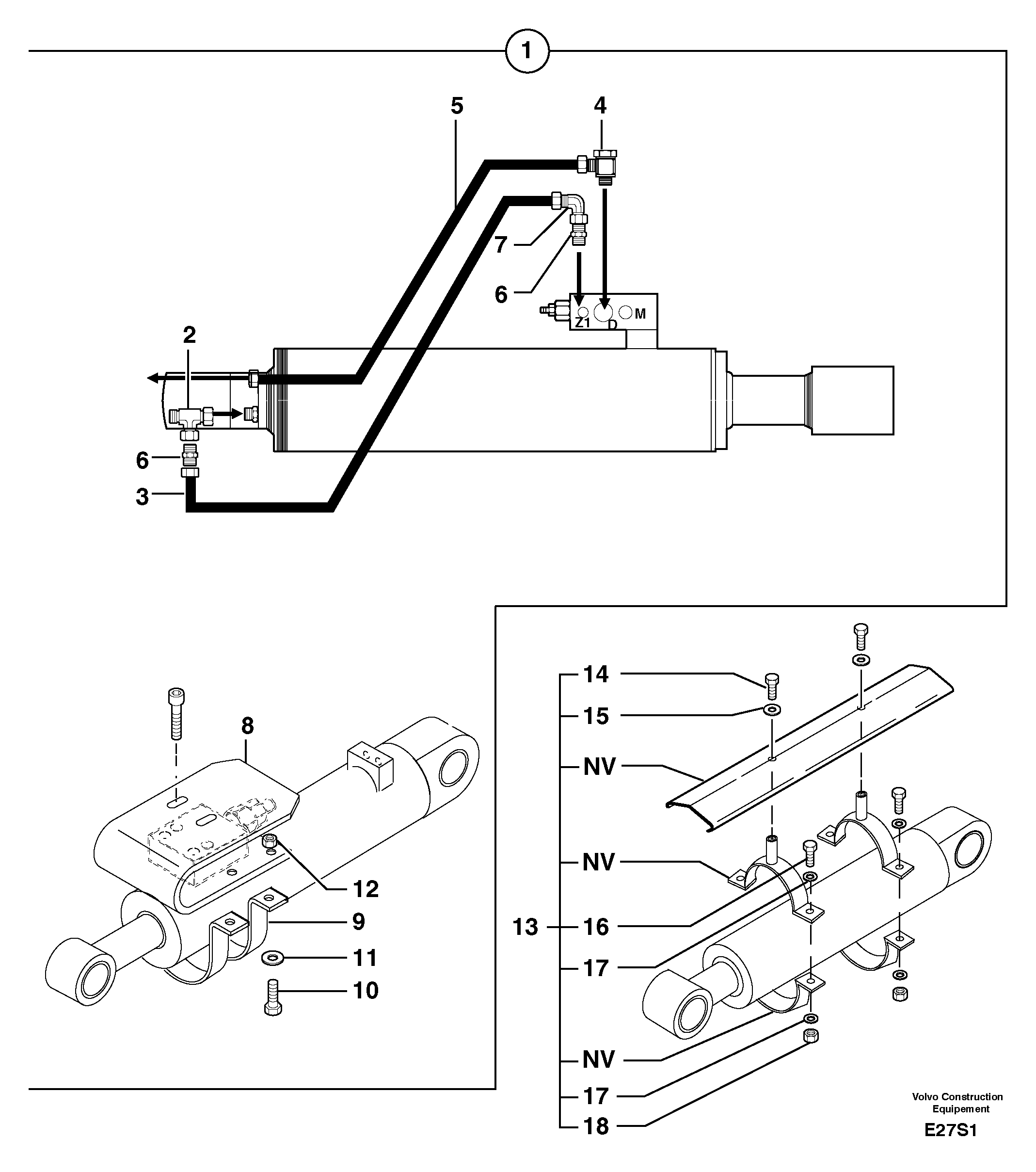 Supplement concerning handling operations / option — volvo parts diagram