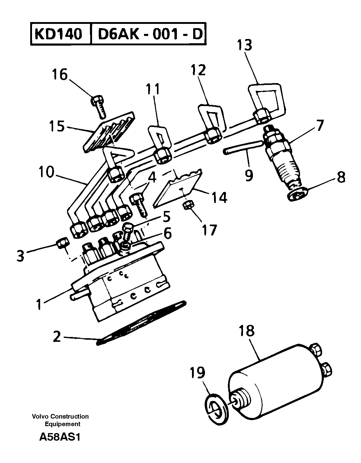 Fuel injection equipment ( diesel ) — volvo parts diagram