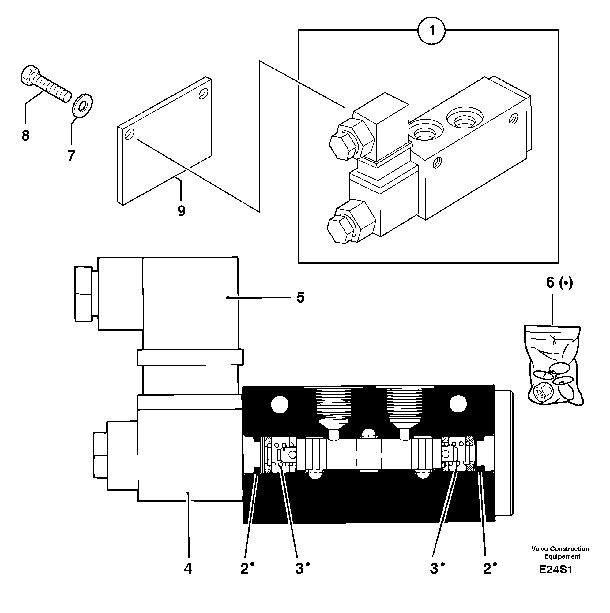 Electrovalve (quickfit ) — volvo parts diagram
