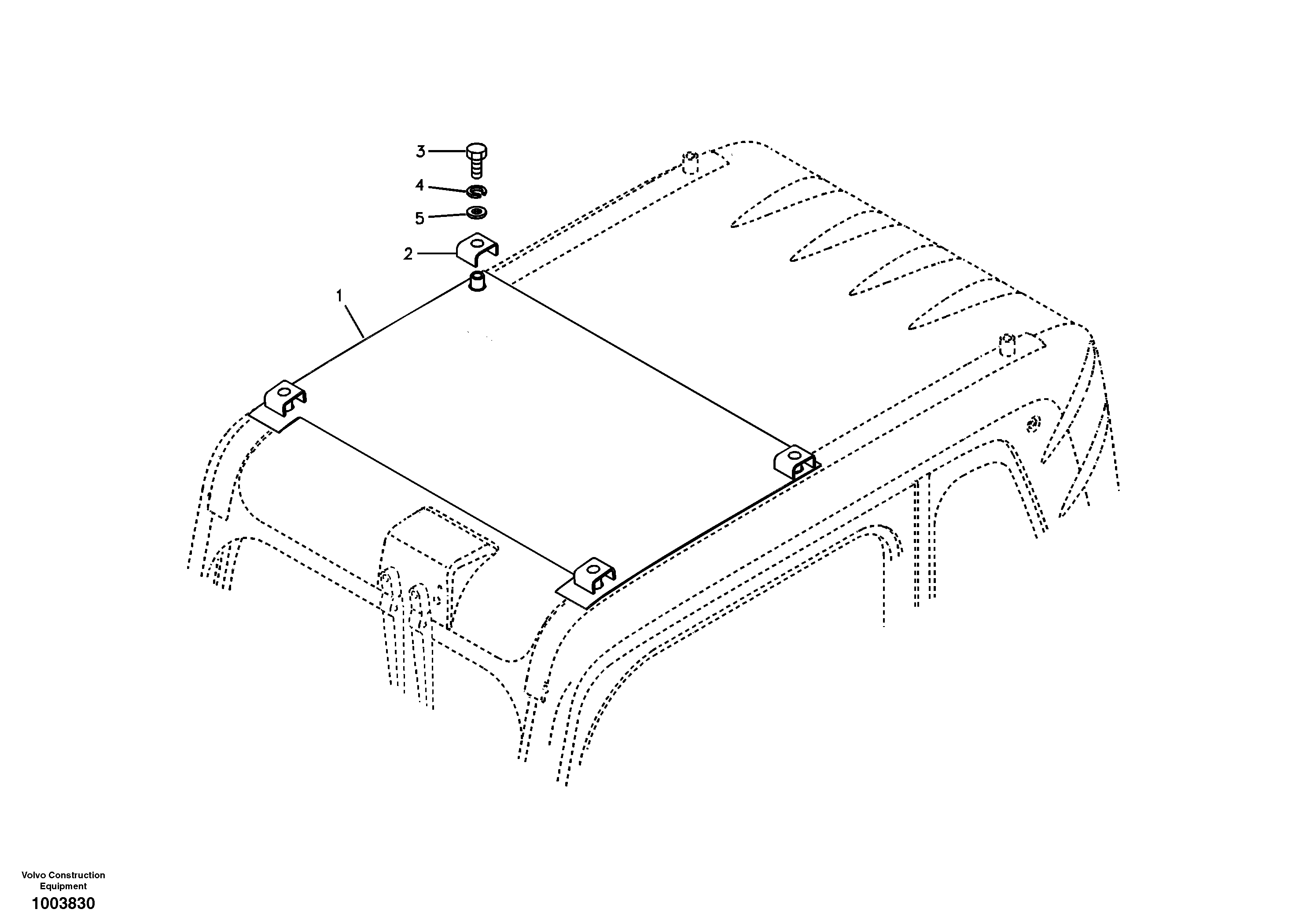 Sun visor — volvo parts diagram