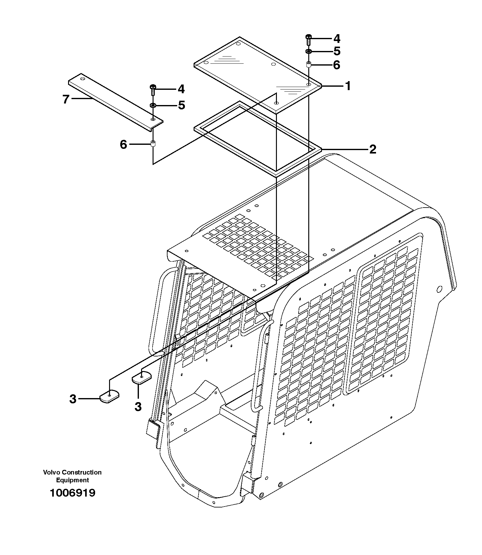 Enclosed cab (optional)  11840139,11840268 — volvo parts diagram