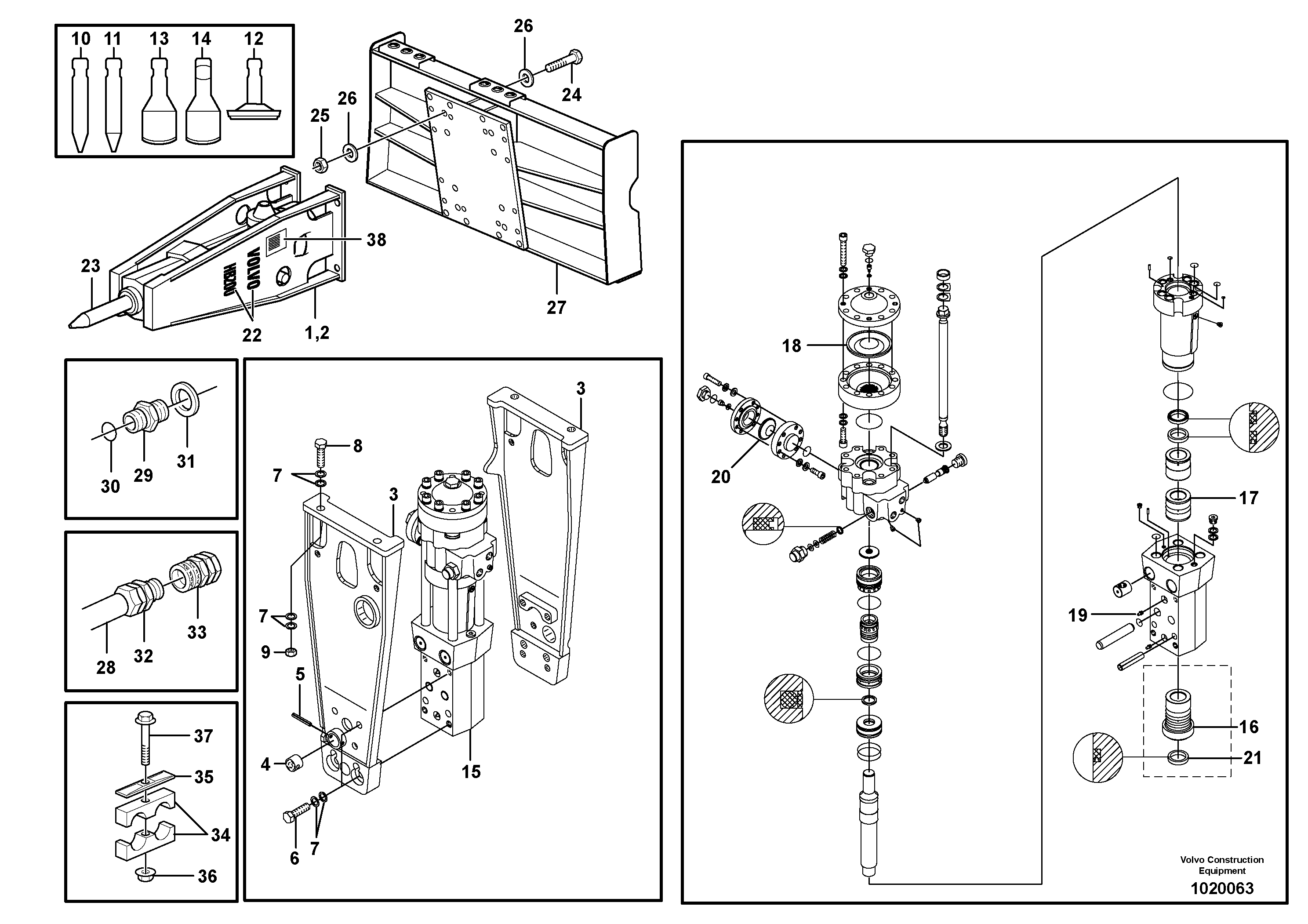 Hammer  11840212 — volvo parts diagram