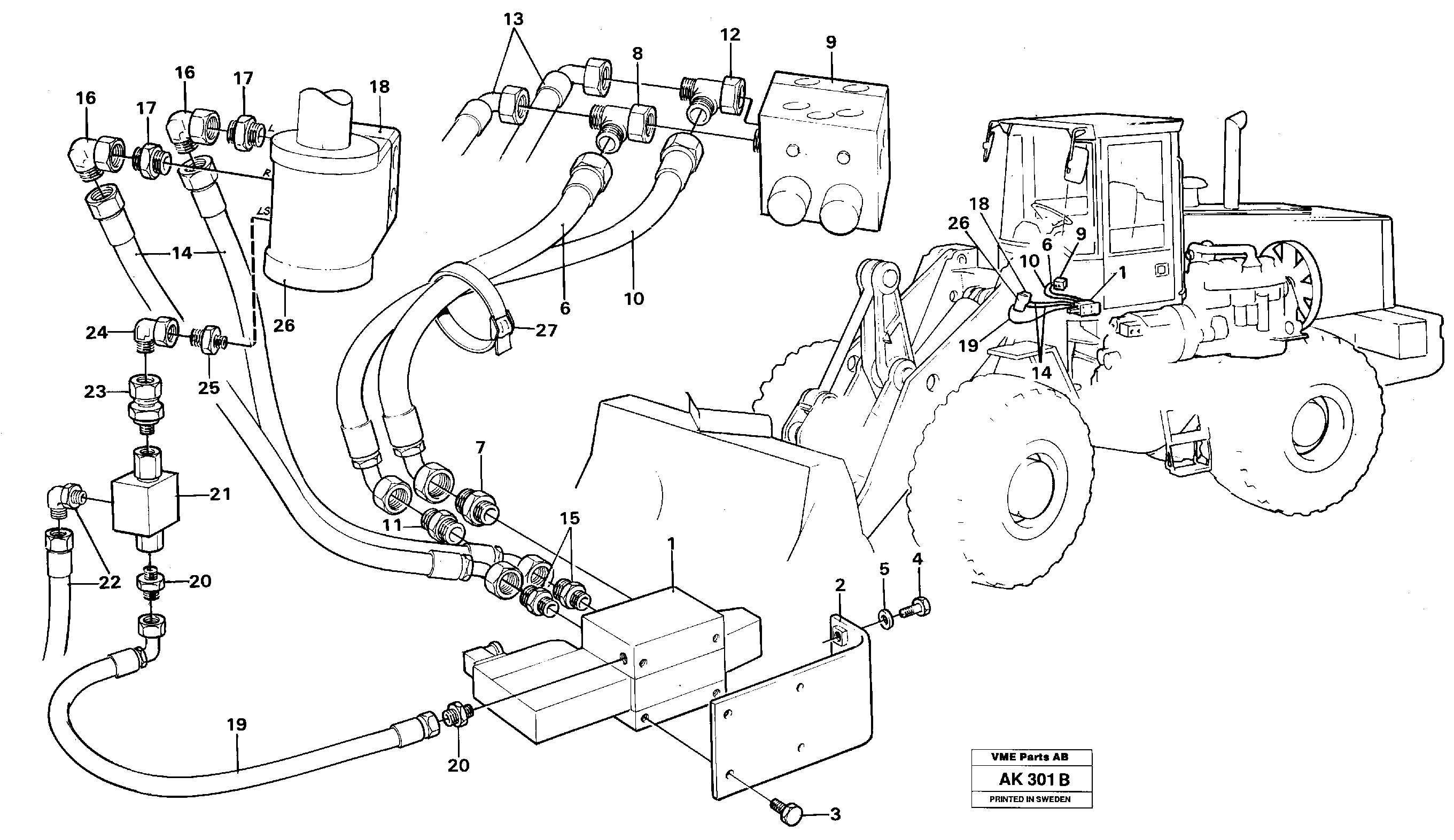 CDC-steering.  91839,   92646,   92819,   94602 — volvo parts diagram