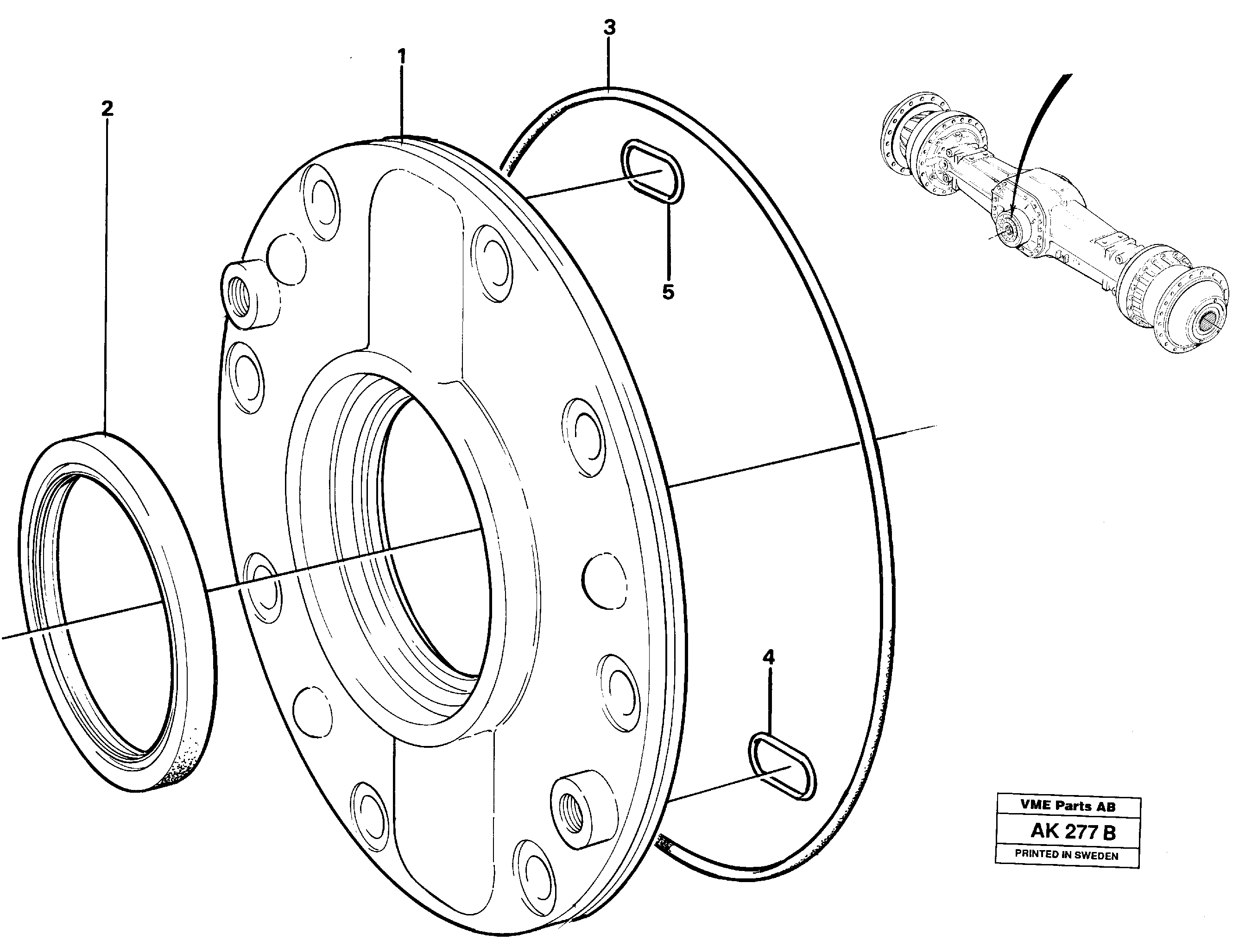 Oil pump  33808 SER NO - 1705,   91890 — volvo parts diagram