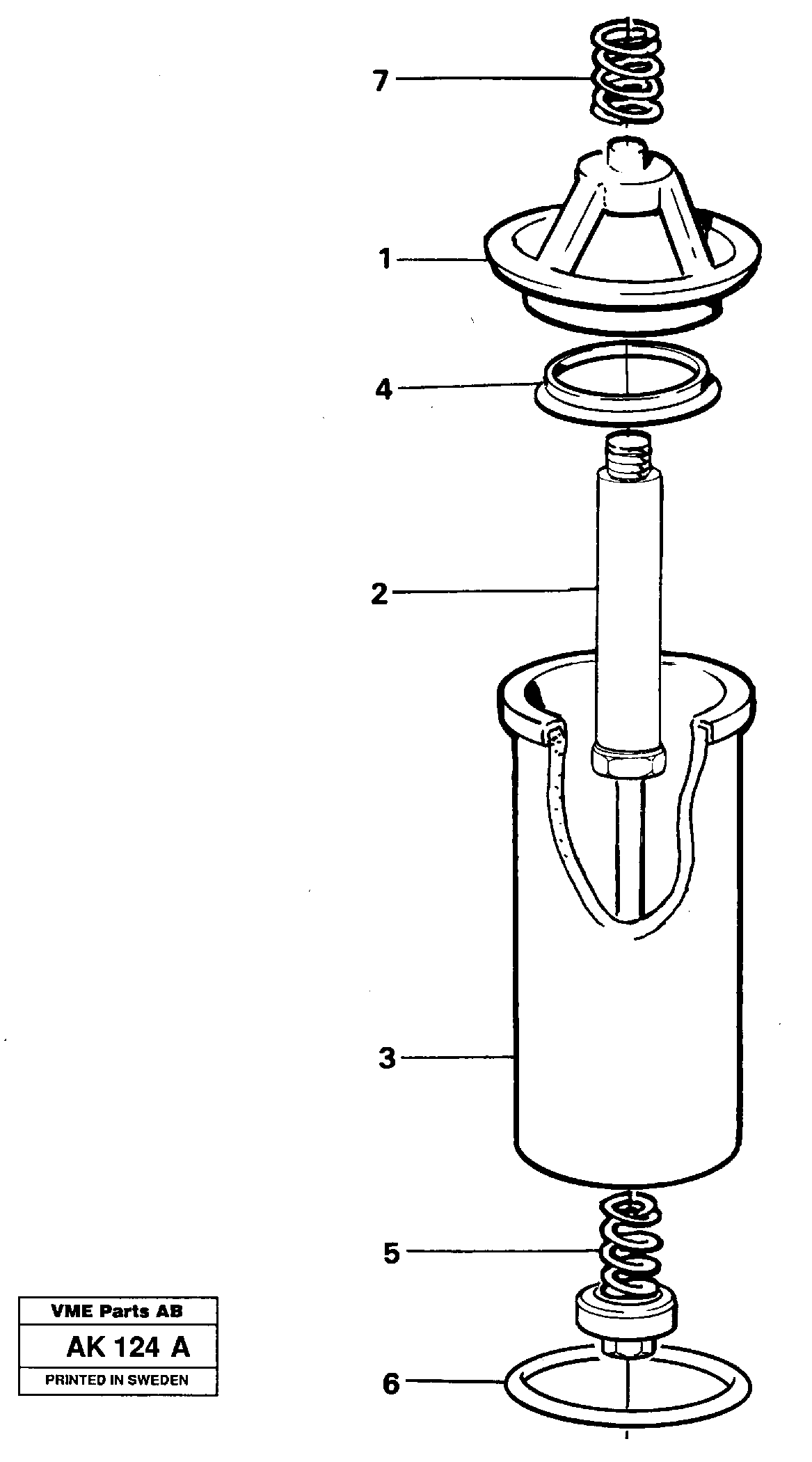 Filter — volvo parts diagram