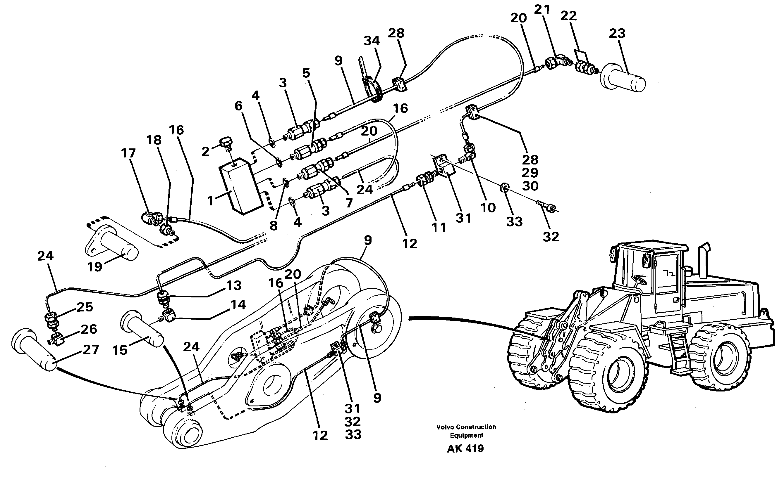 Distribution block, F.  92738 — volvo parts diagram