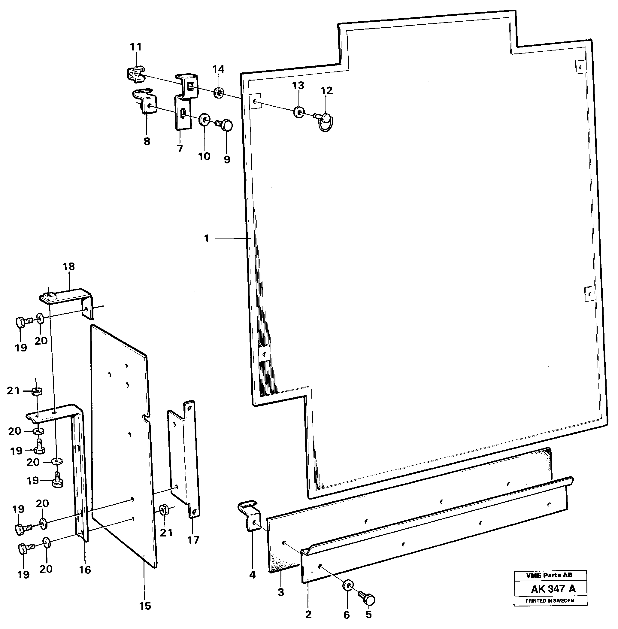Dust cover.  91922,   94848 — volvo parts diagram