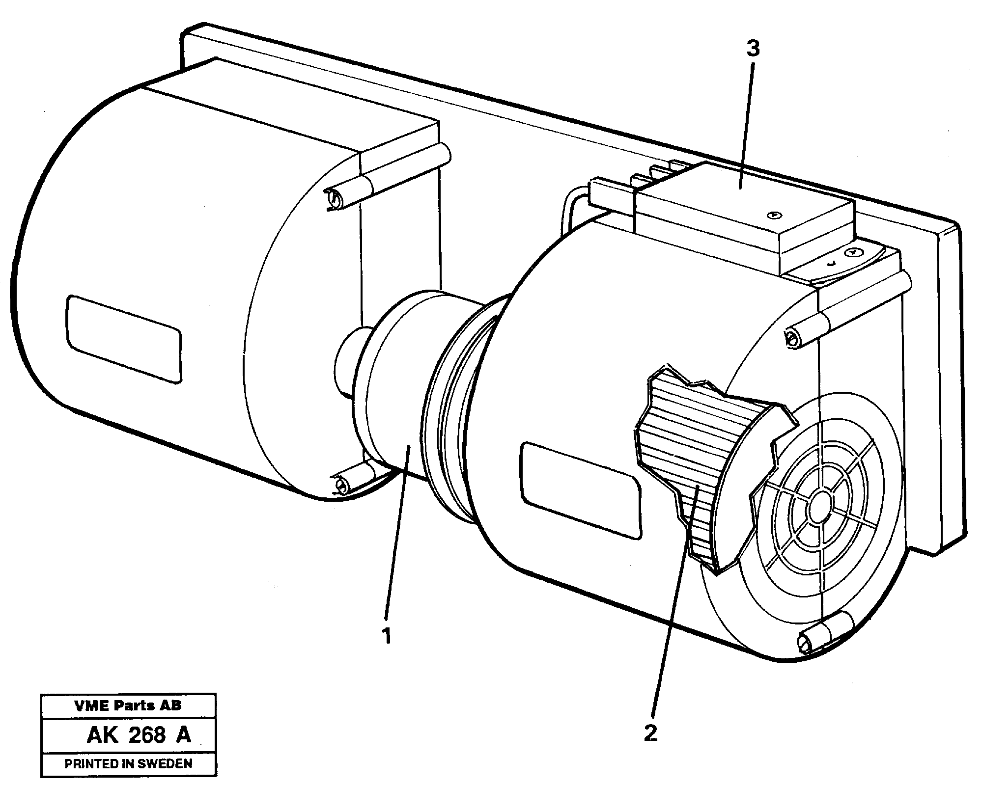 Fan — volvo parts diagram