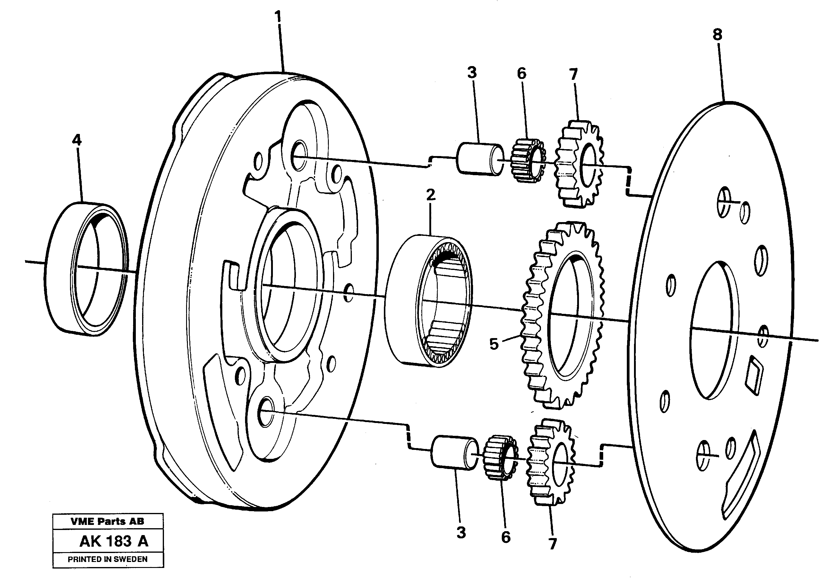 Pump — volvo parts diagram