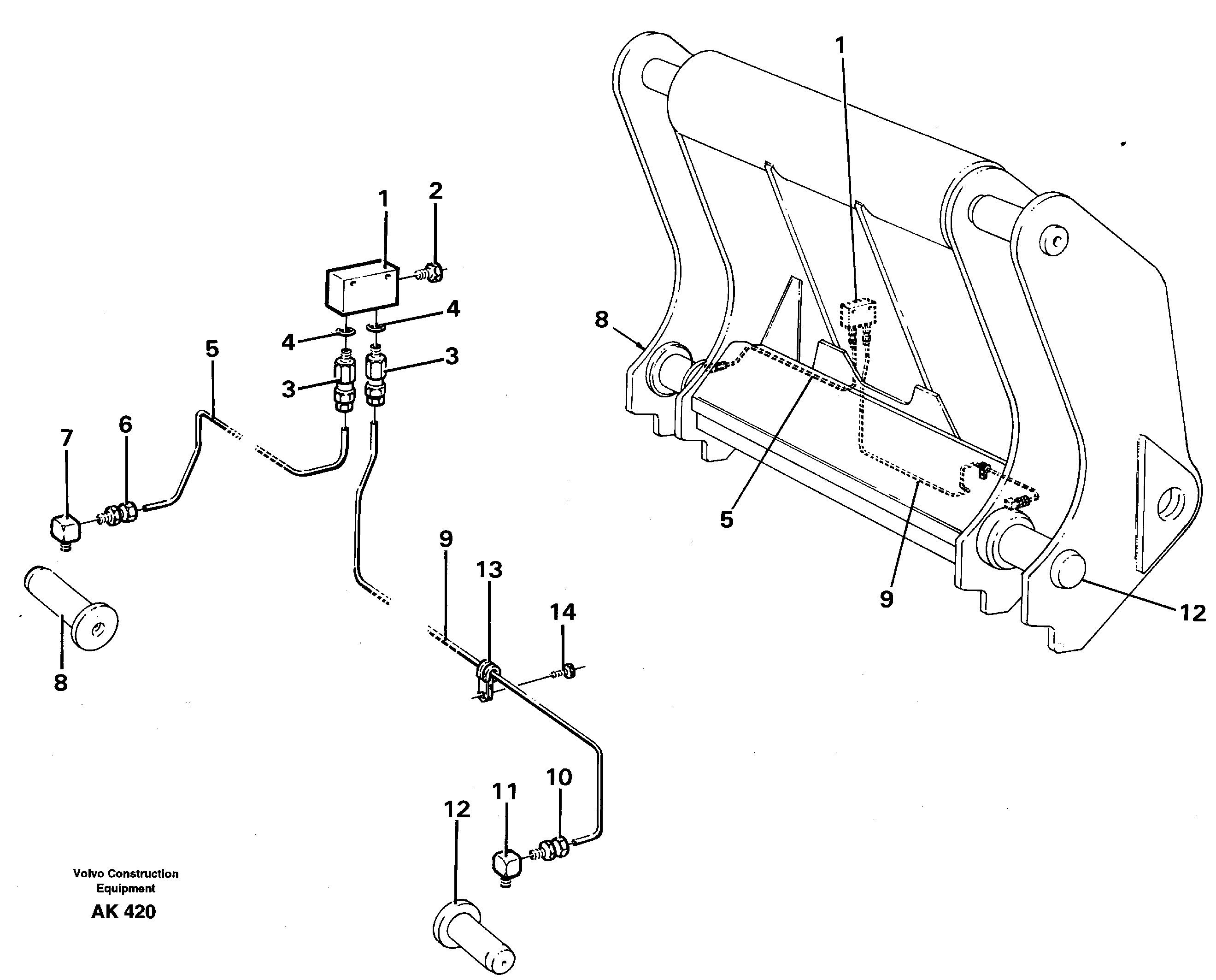 Distribution block, G.  92739 — volvo parts diagram
