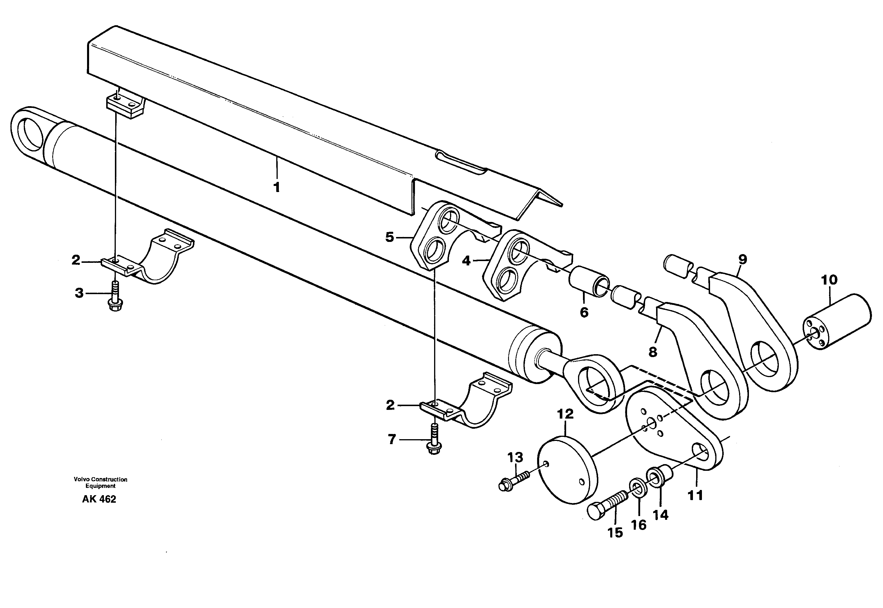 Cylinder protection.  92366 — volvo parts diagram