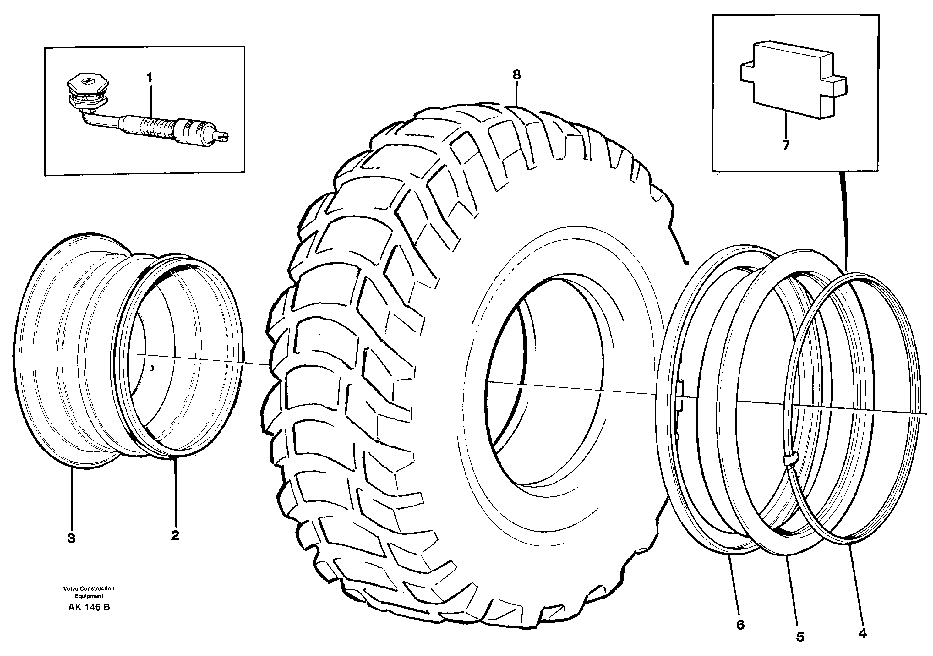 Wheel — volvo parts diagram