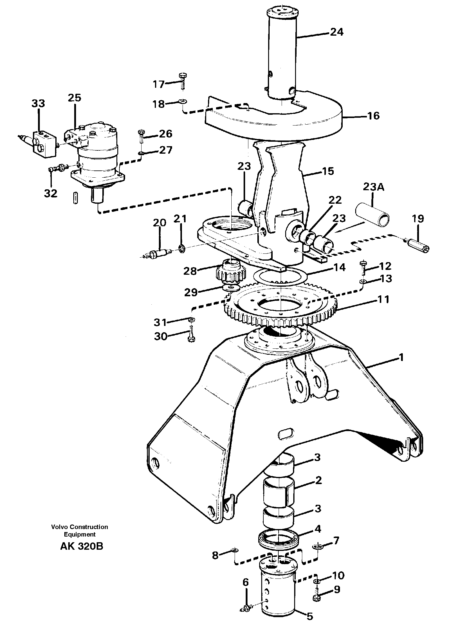 Rotator.  91851 — volvo parts diagram