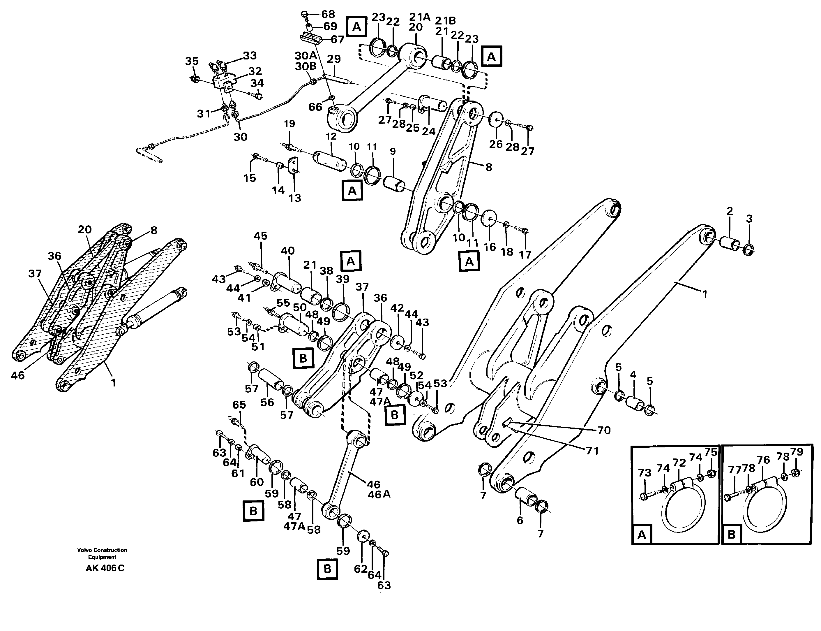 Loading unit.  33807 — volvo parts diagram