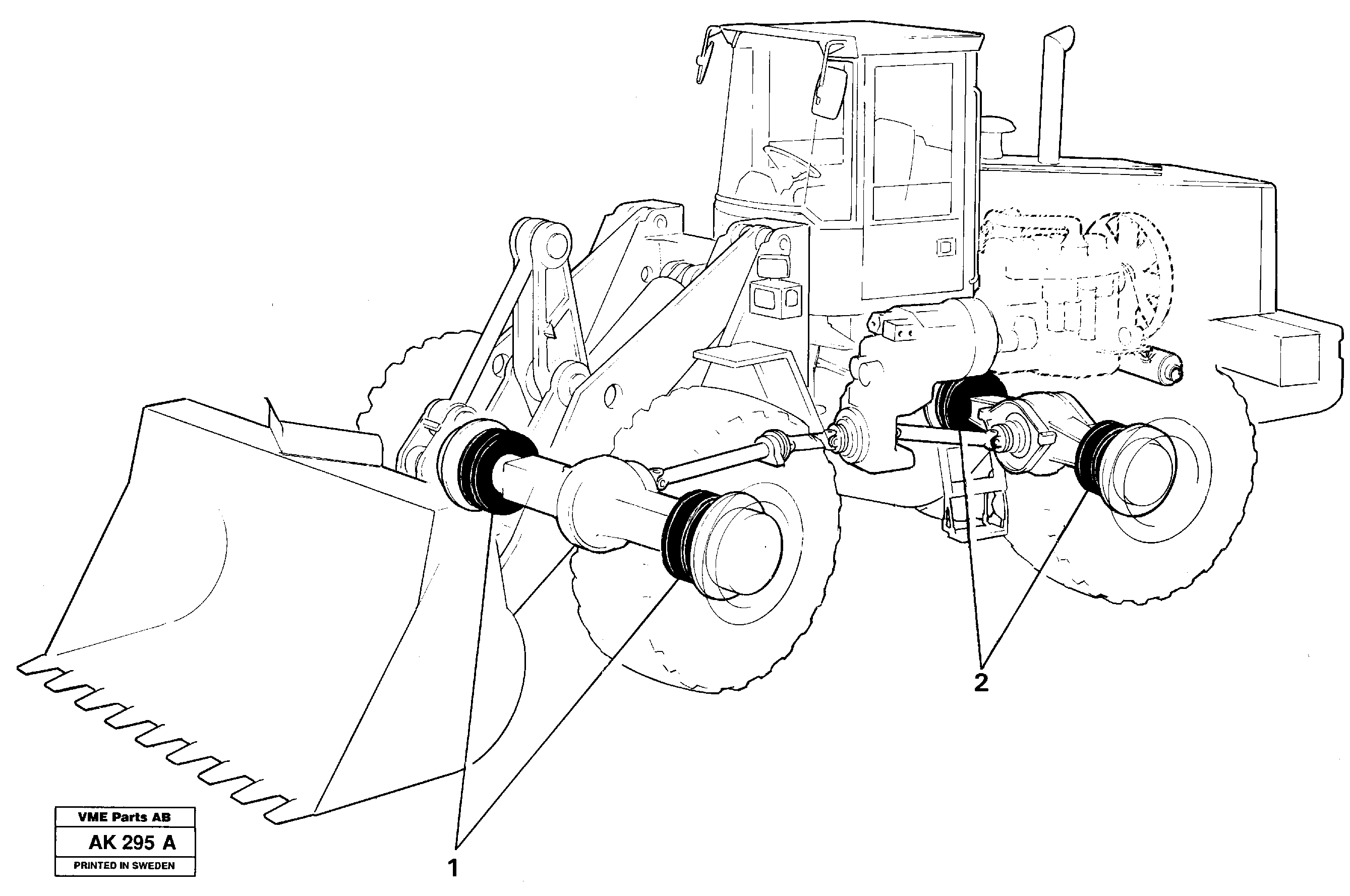 Brake — volvo parts diagram