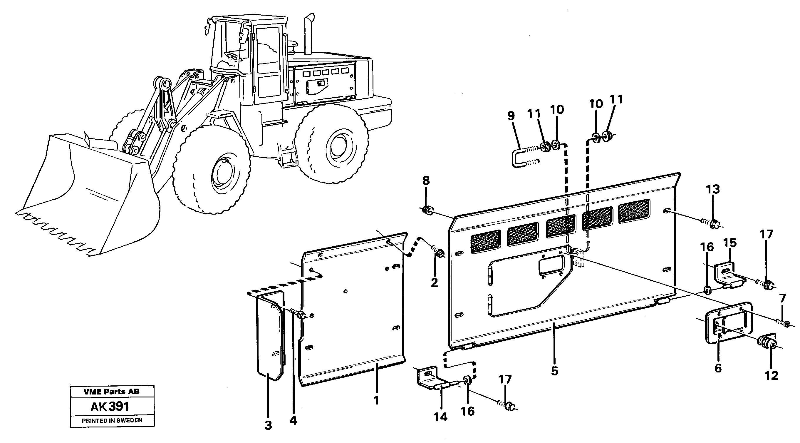 Side hatches.  33809 — volvo parts diagram