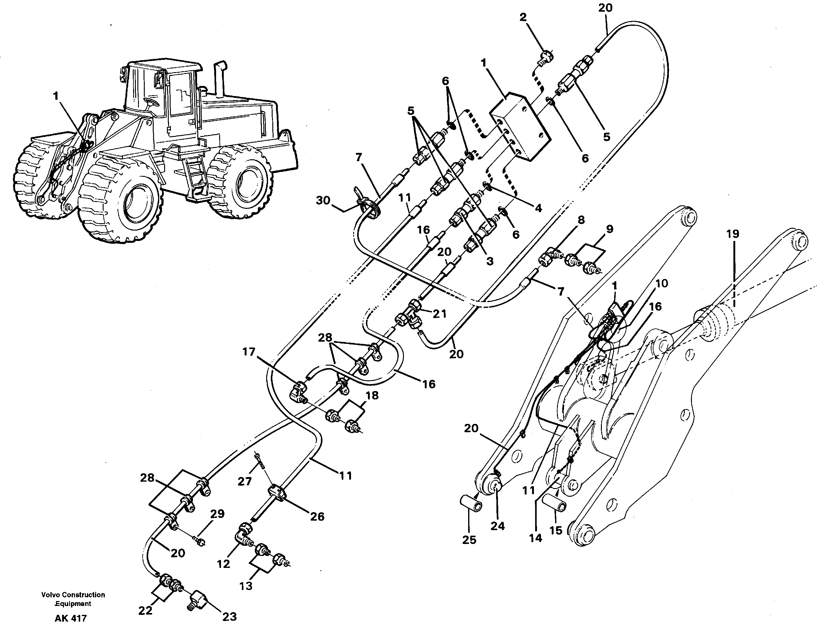 Distribution block, D.  92738 — volvo parts diagram