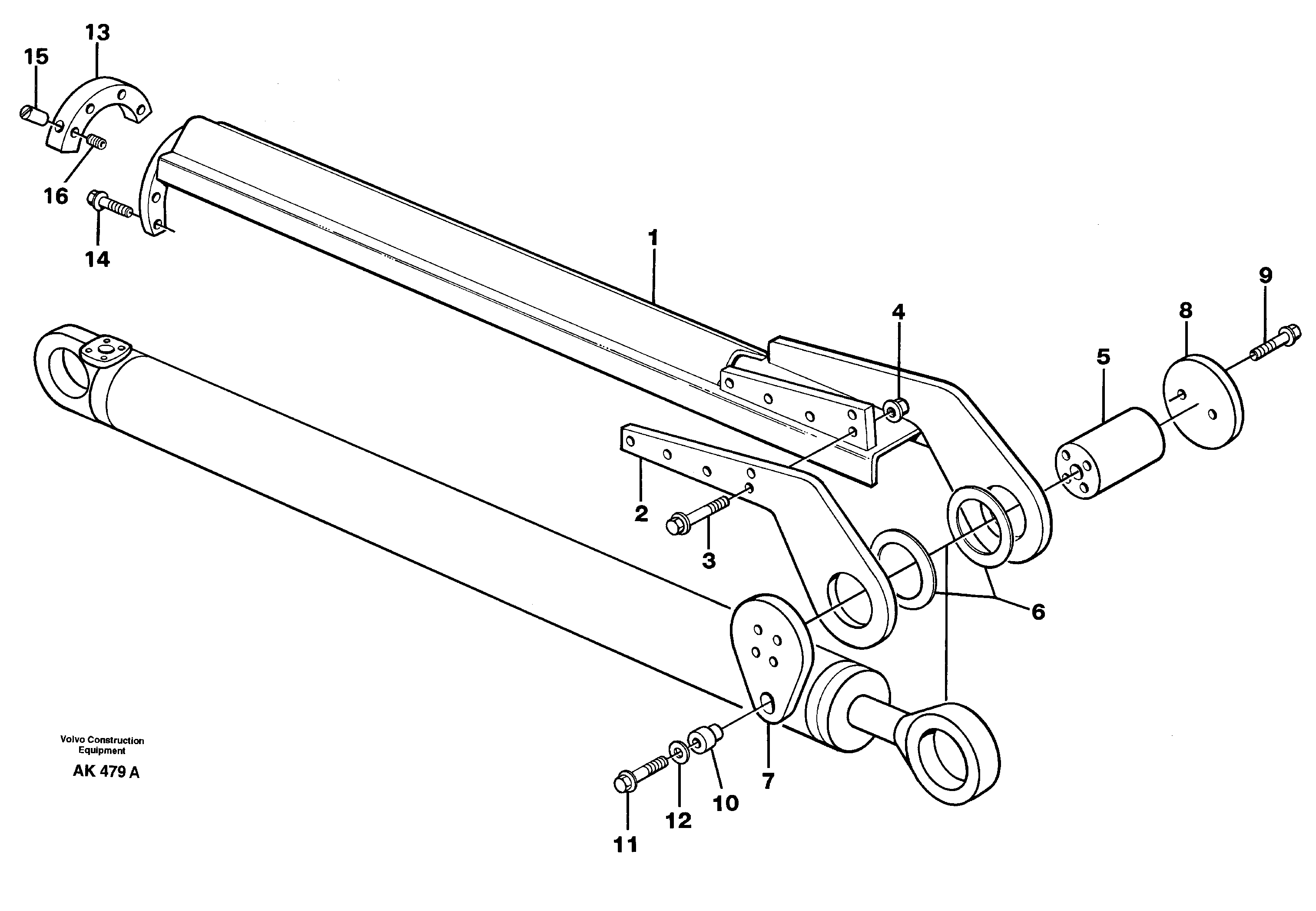 Cylinder protection.  94784 — volvo parts diagram