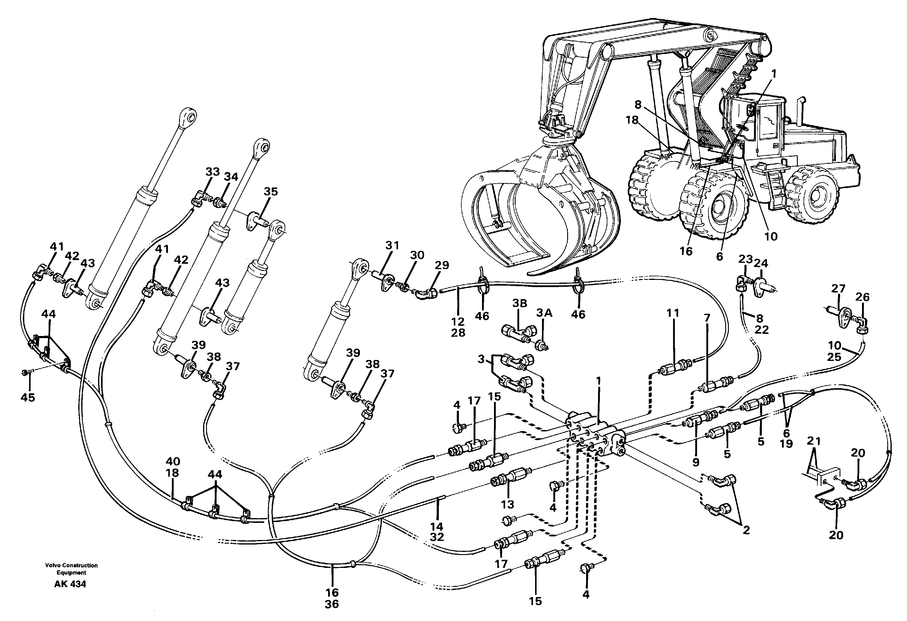 Distribution block, B2.  33808 SER NO 2169 - — volvo parts diagram