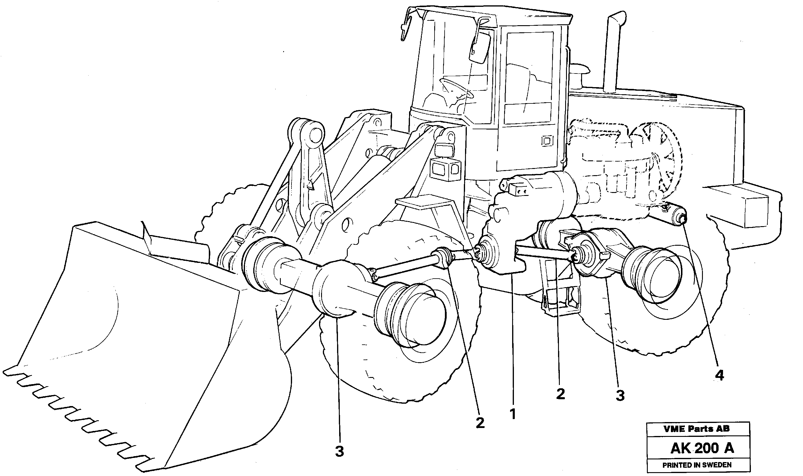 Power transmission — volvo parts diagram