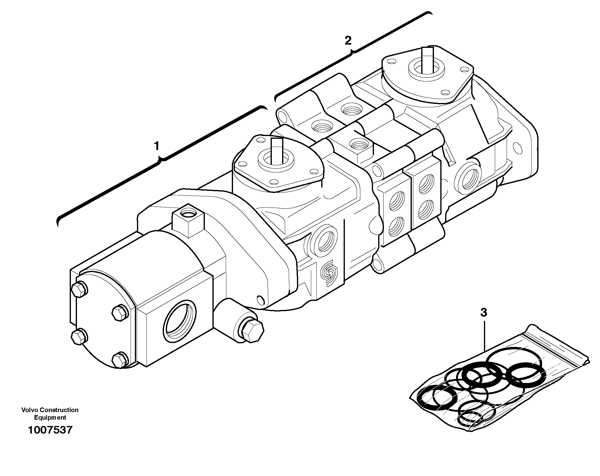 Transmission complete — volvo parts diagram