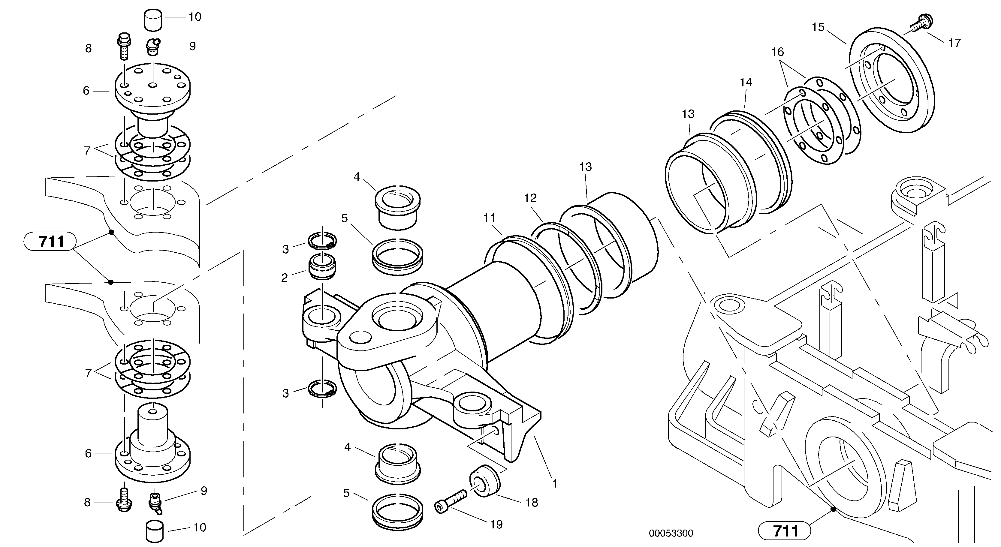 Articulation point — volvo parts diagram