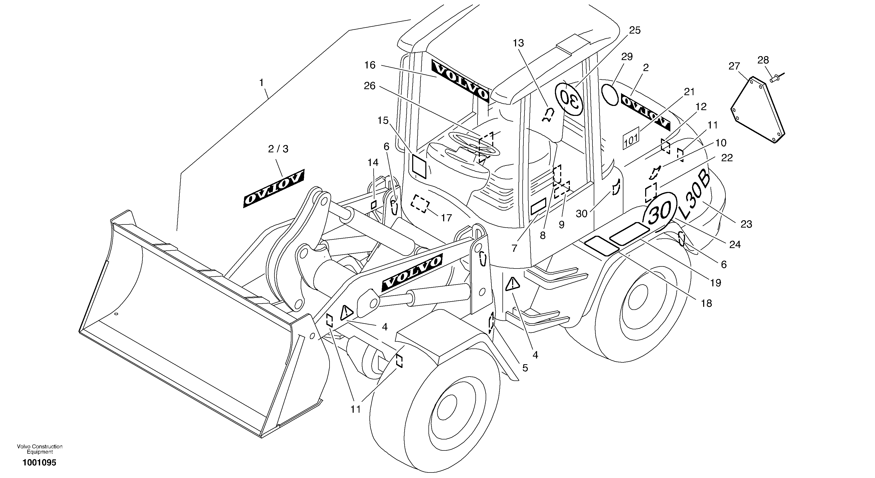 Plates — volvo parts diagram