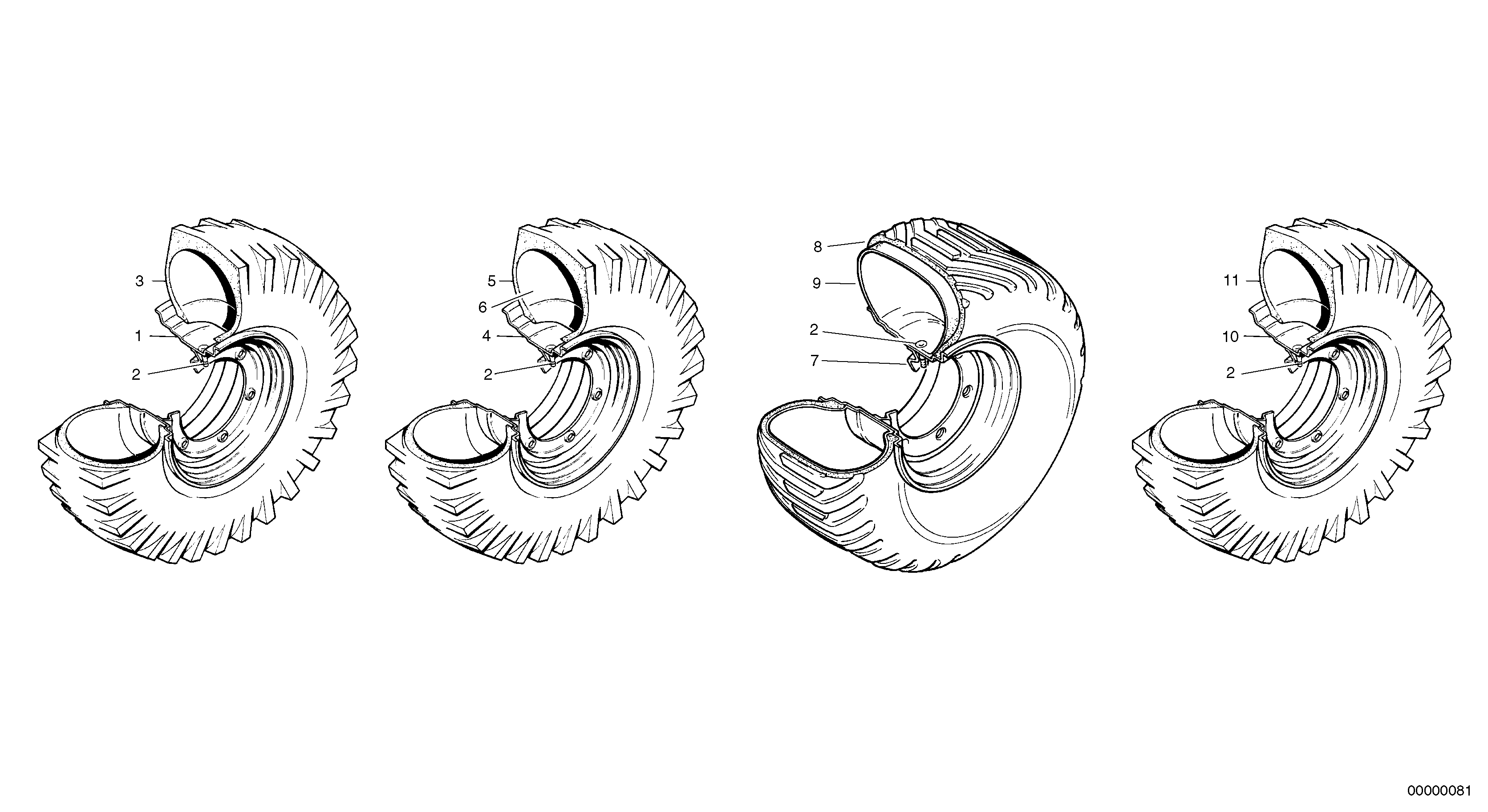 Wheels — volvo parts diagram