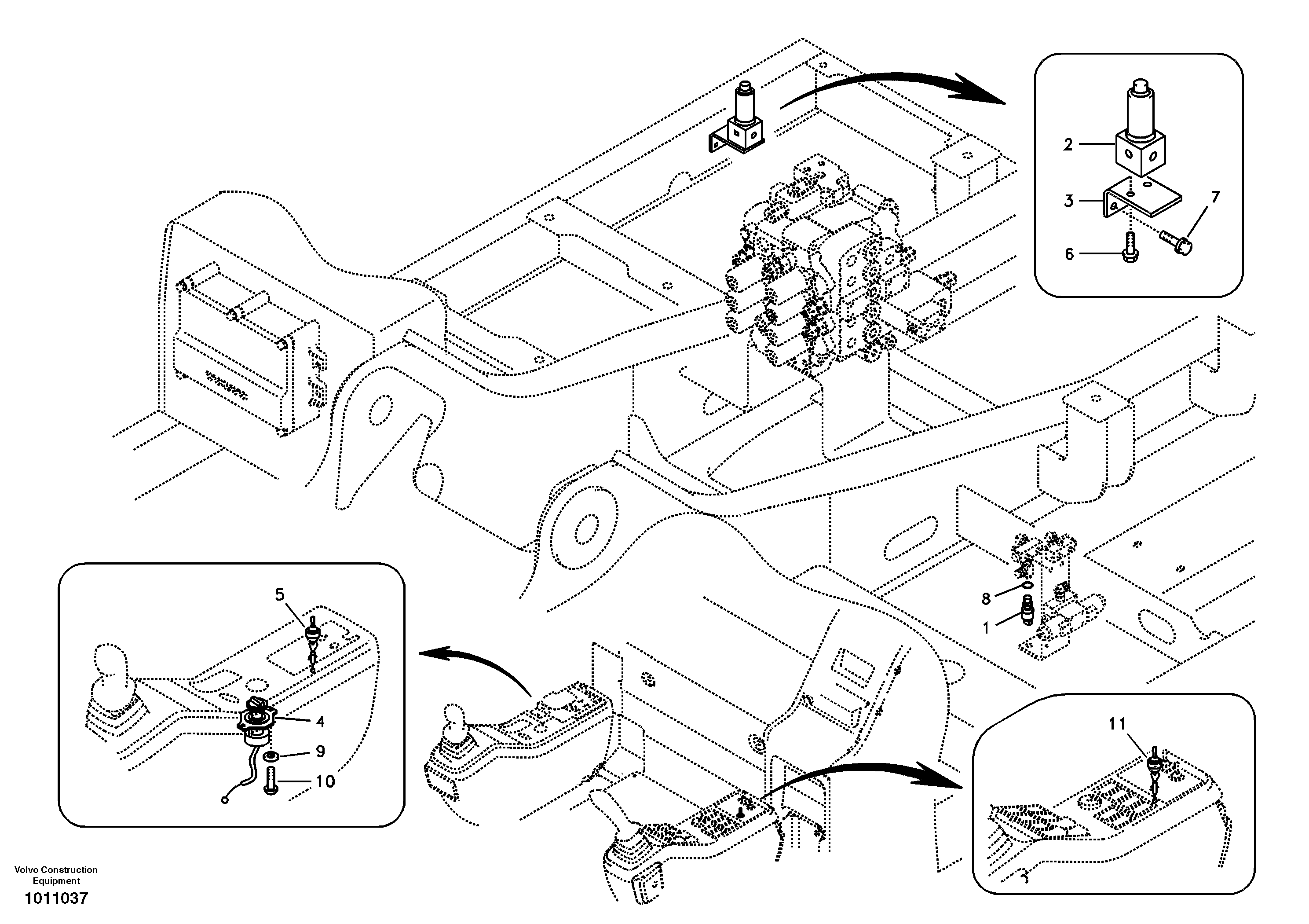 Electronic unit. — volvo parts diagram