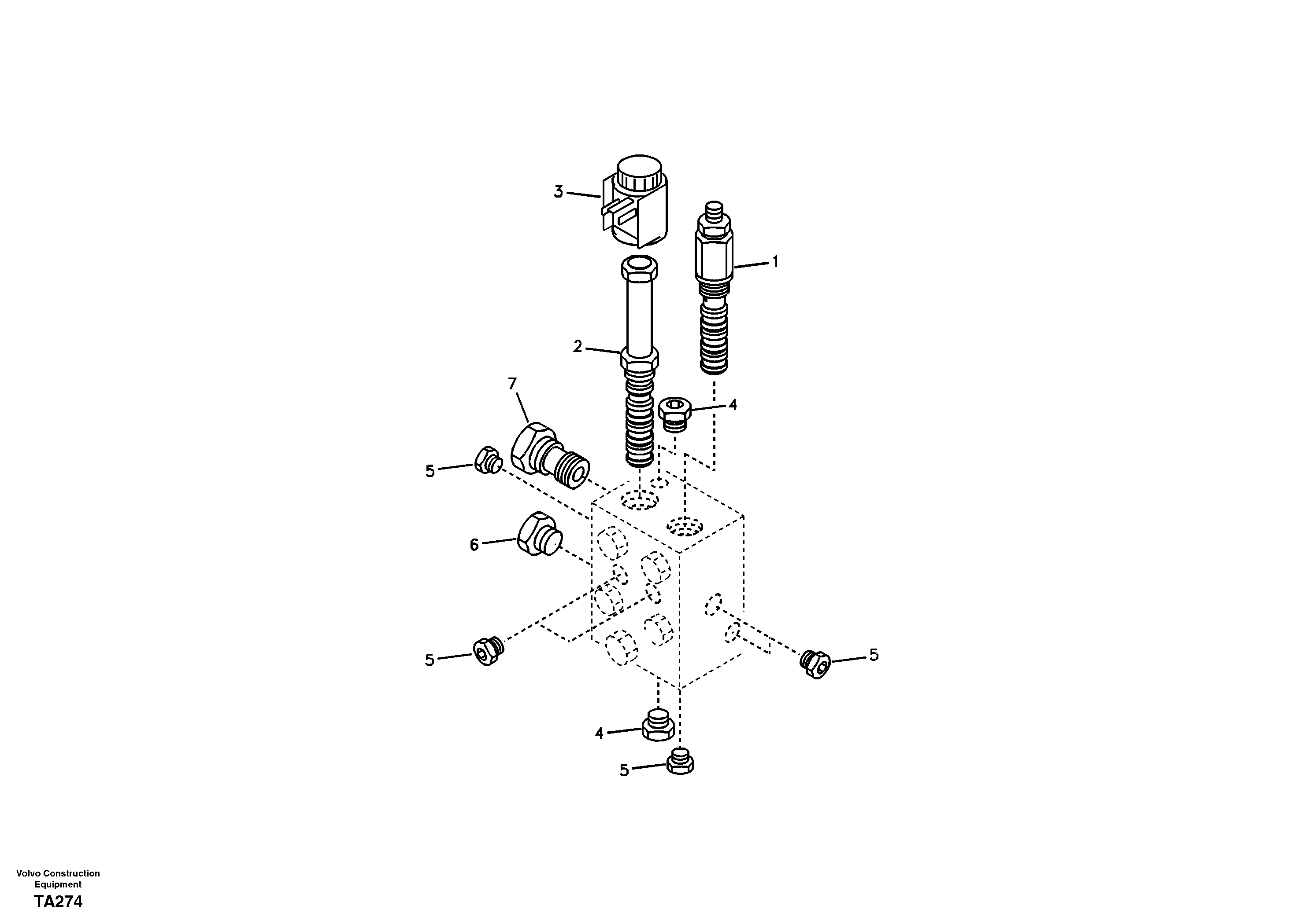 Valve, quickfit — volvo parts diagram