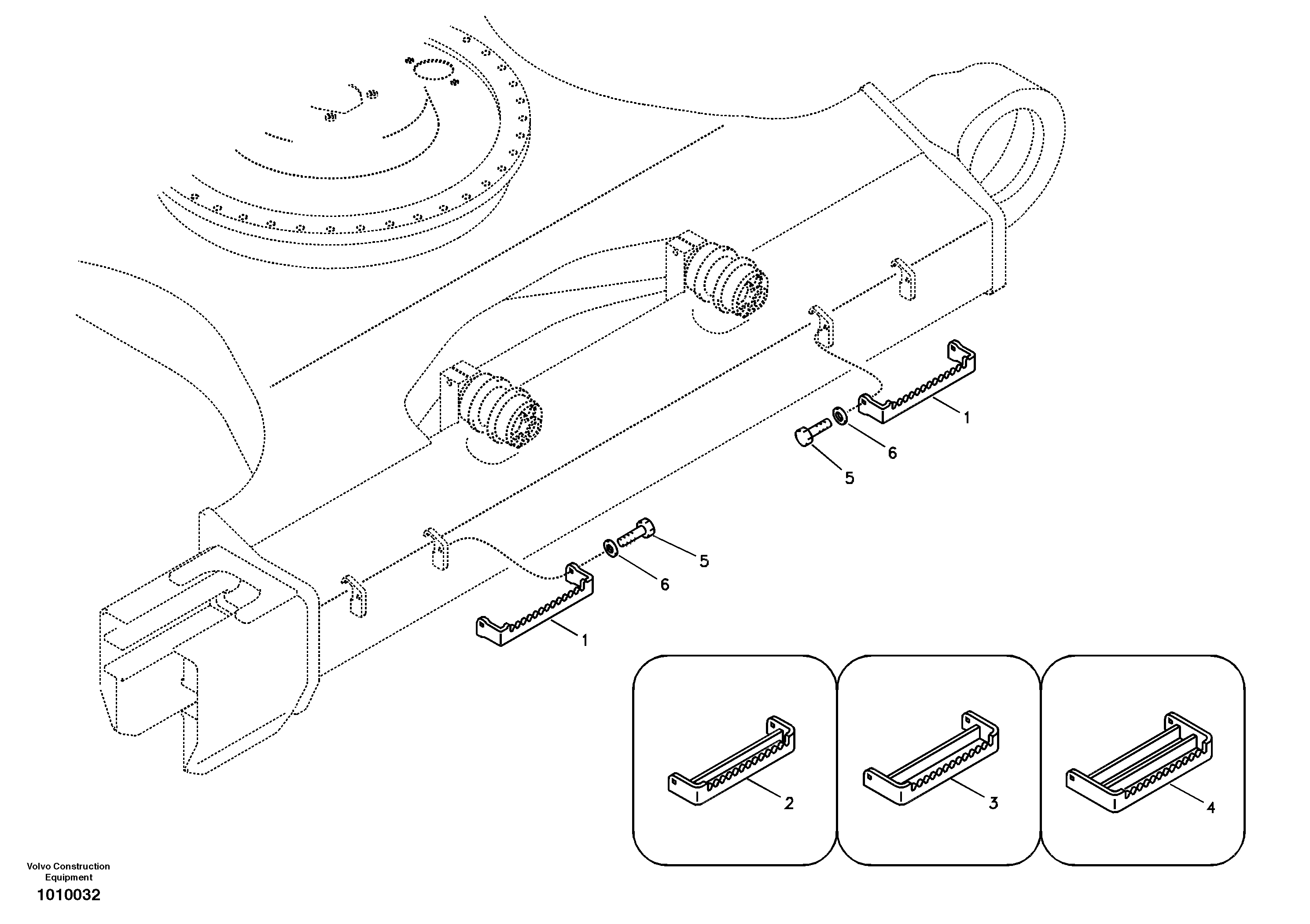 Foot step — volvo parts diagram